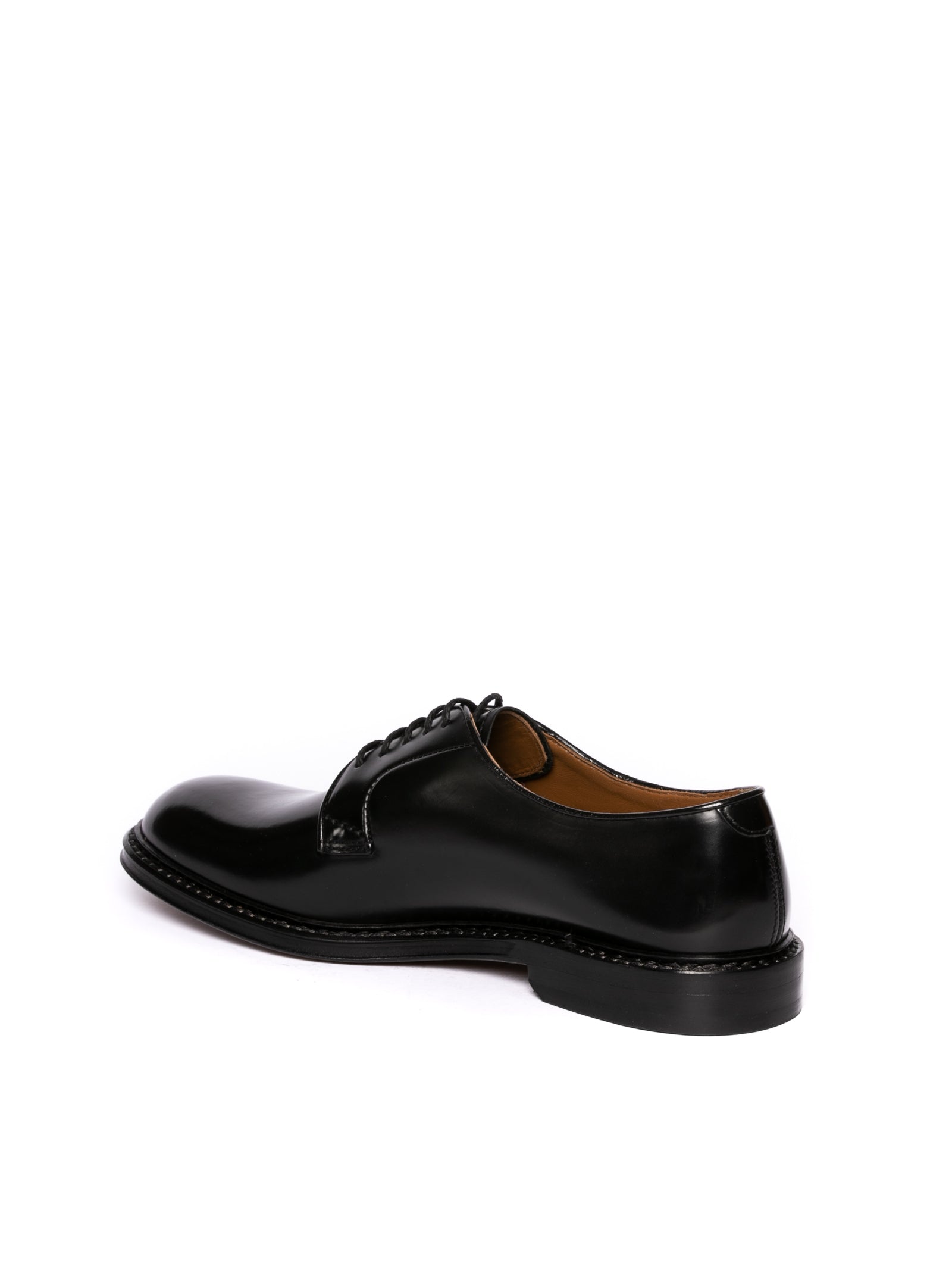DOUCAL'S Stringata derby spazzolato nero 1385 HORSE-NERO