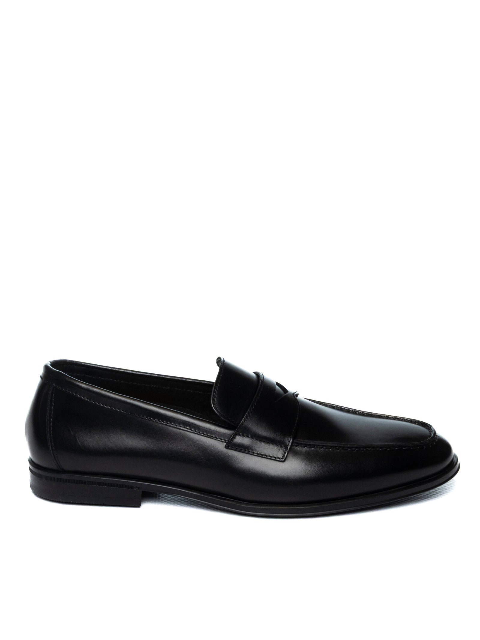 DOUCAL'S Mocassino spazzolato nero 3382 DECO-NERO