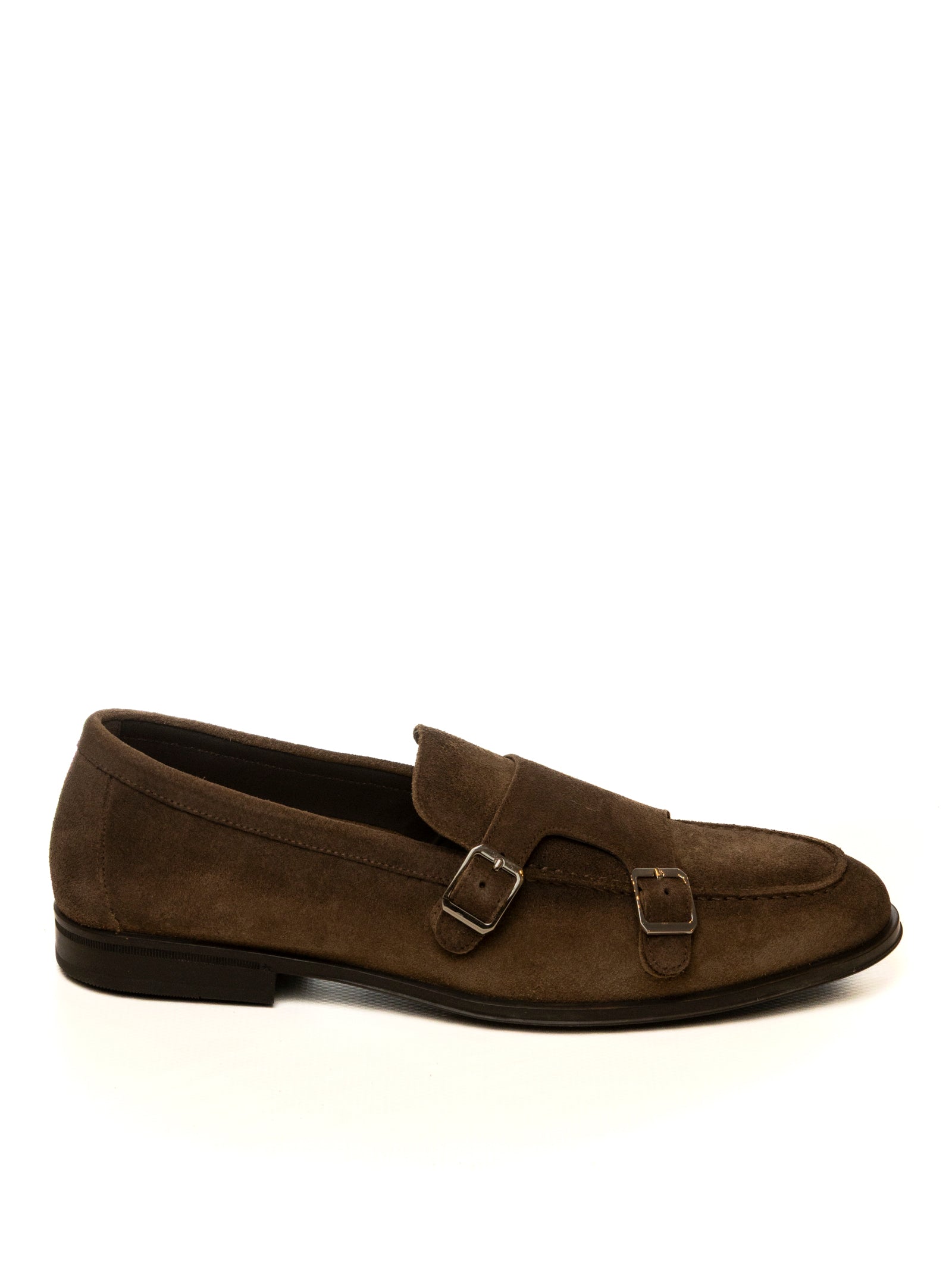 DOUCAL'S Mocassino 3384 fibbia camoscio cacao 3384 JUKE-CACAO