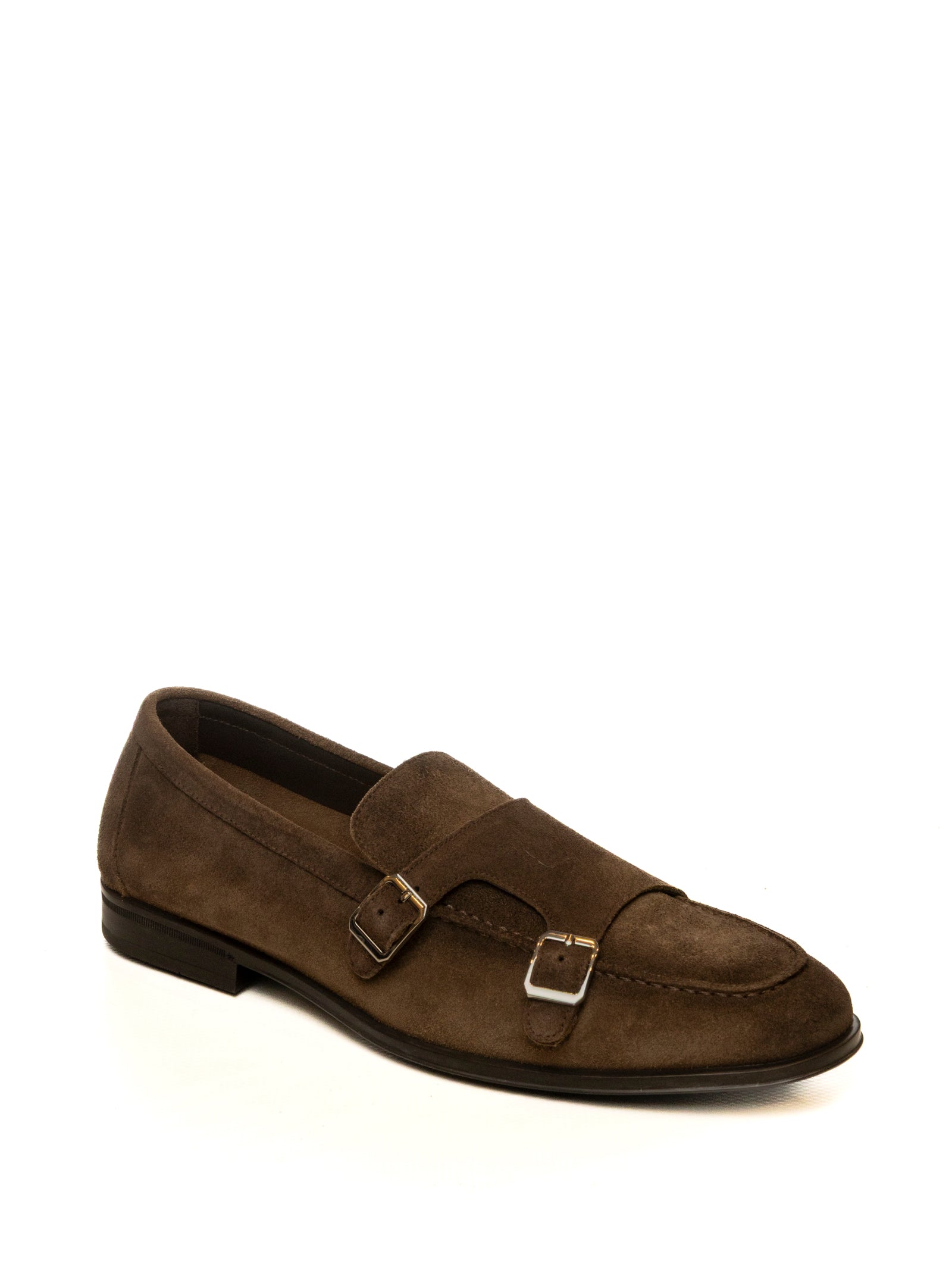 DOUCAL'S Mocassino 3384 fibbia camoscio cacao 3384 JUKE-CACAO