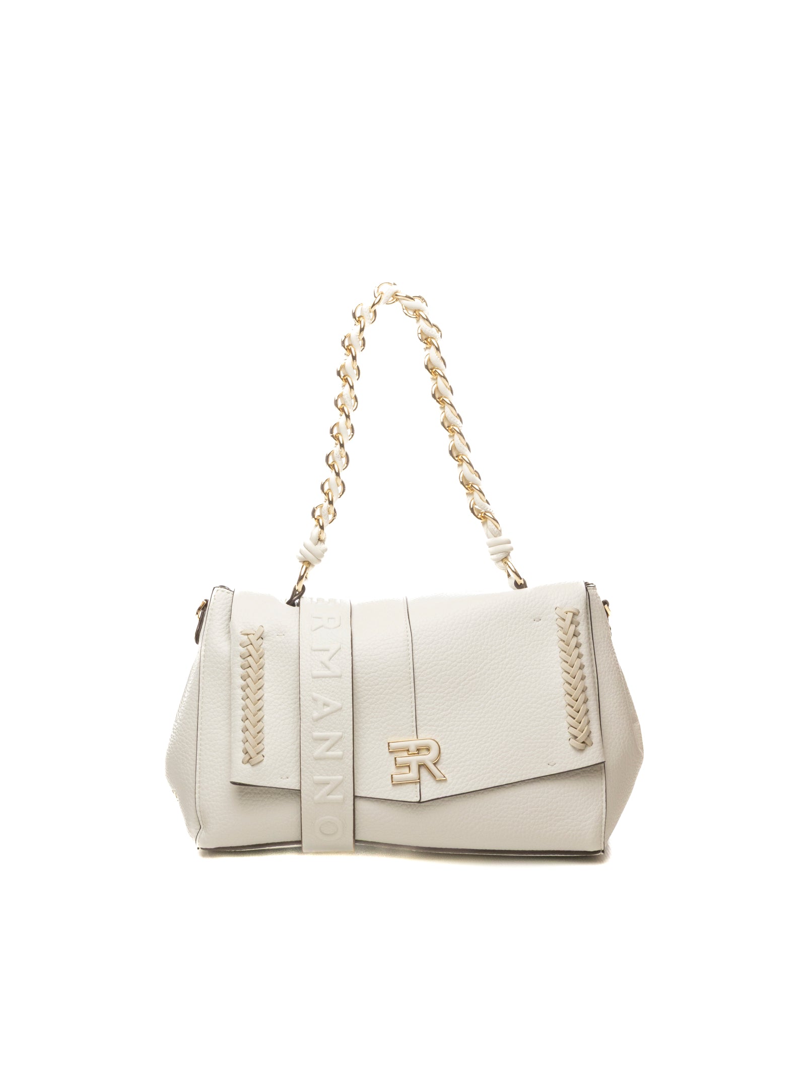 ERMANNO SCERVINO borsa a spalla eba bianca 2155 EBA-2275