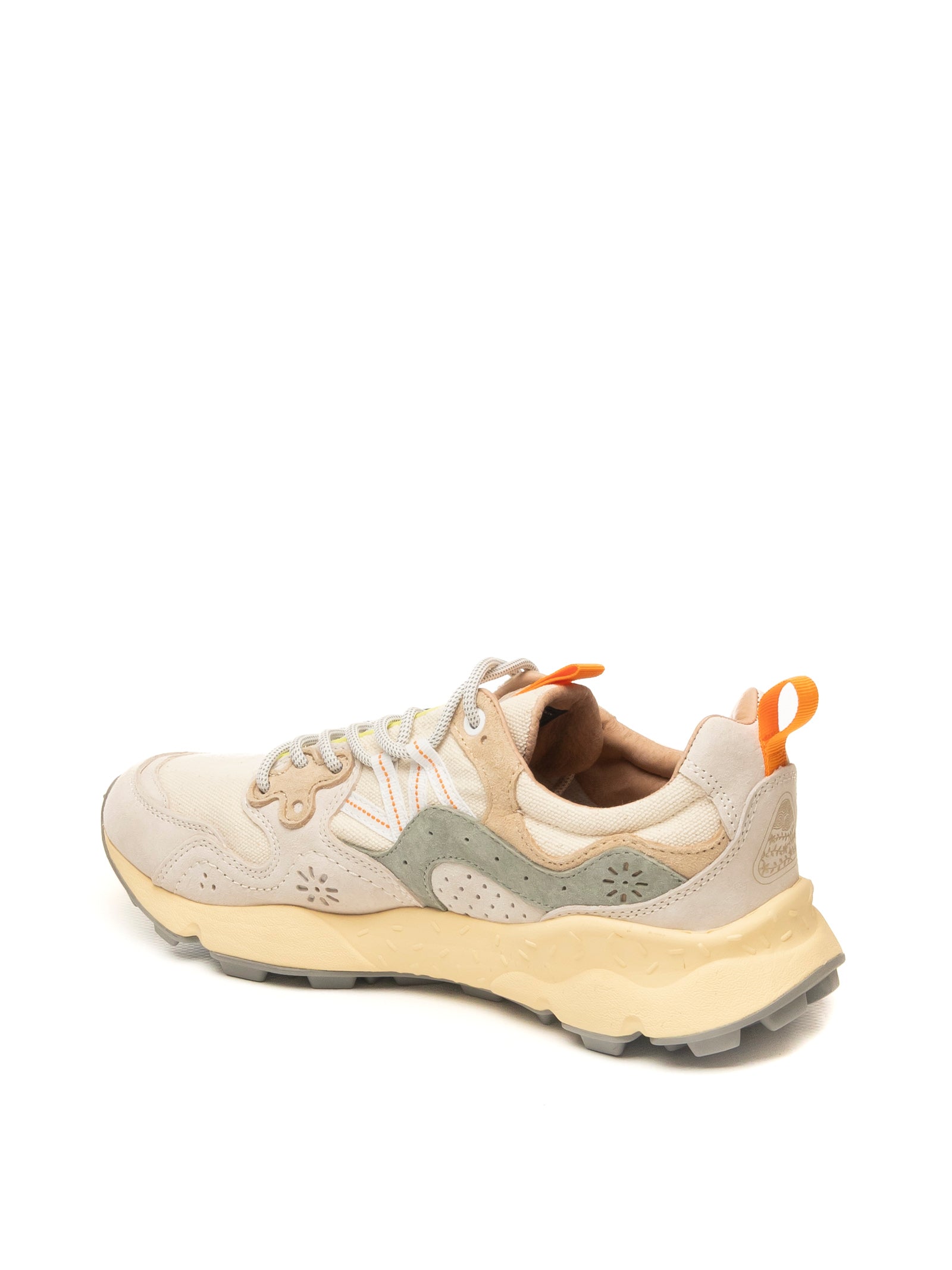 FLOWER MOUNTAIN Sneaker yamano off white 2017818-38 SUE/CAN-1N48
