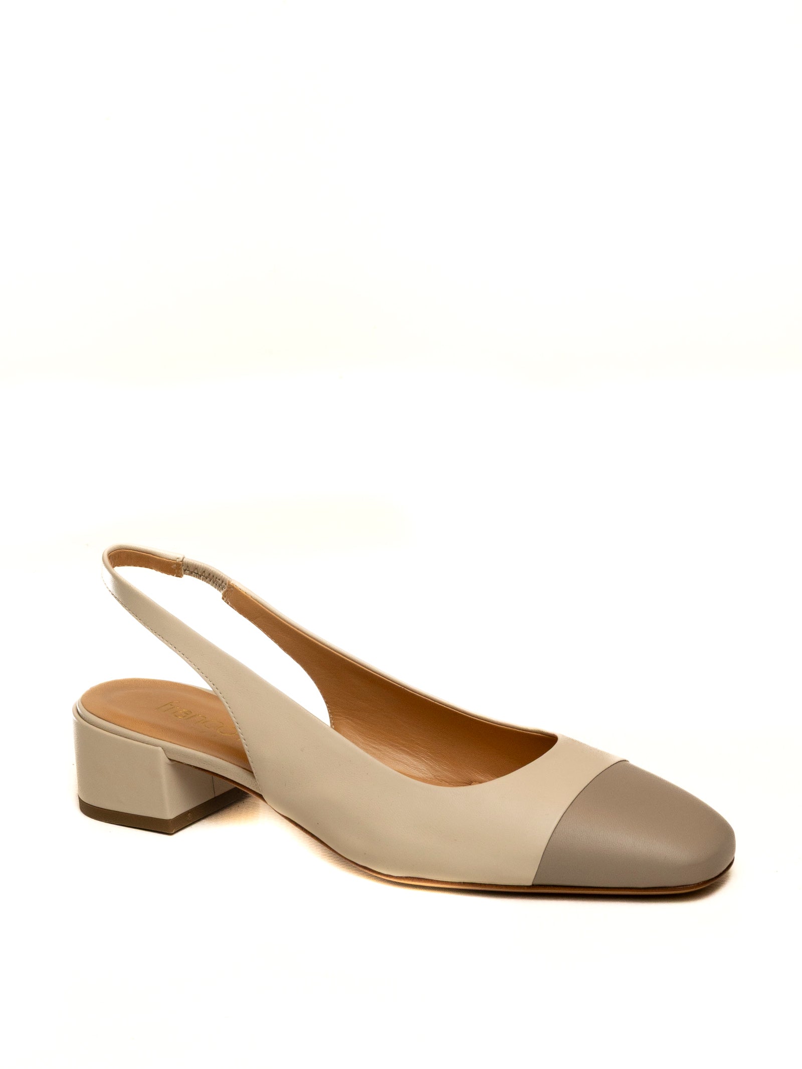 FRANCO RUSSO Chanel nappa sabbia/milk 1107 NAPPA-SABBIA/MILK