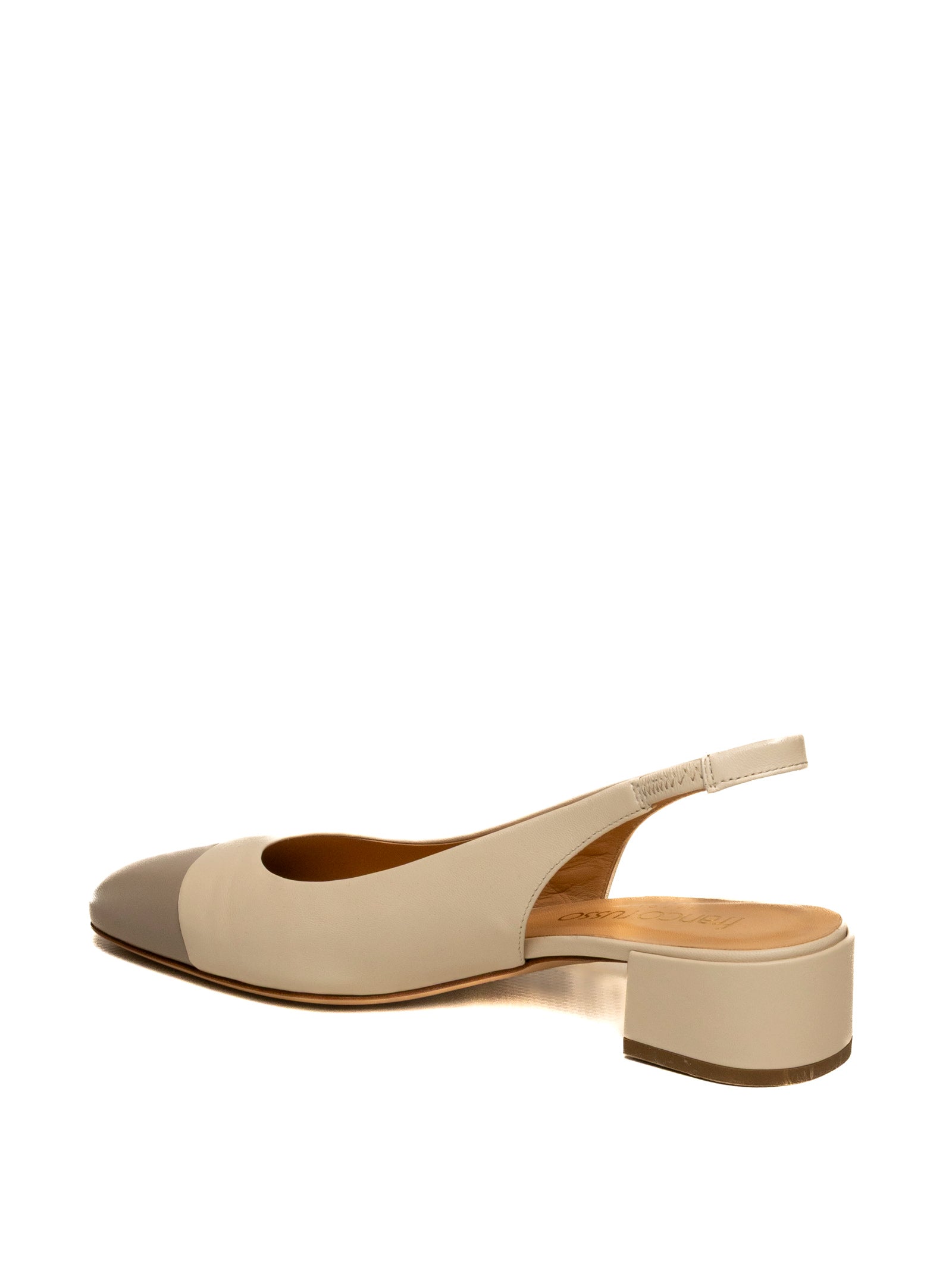 FRANCO RUSSO Chanel nappa sabbia/milk 1107 NAPPA-SABBIA/MILK