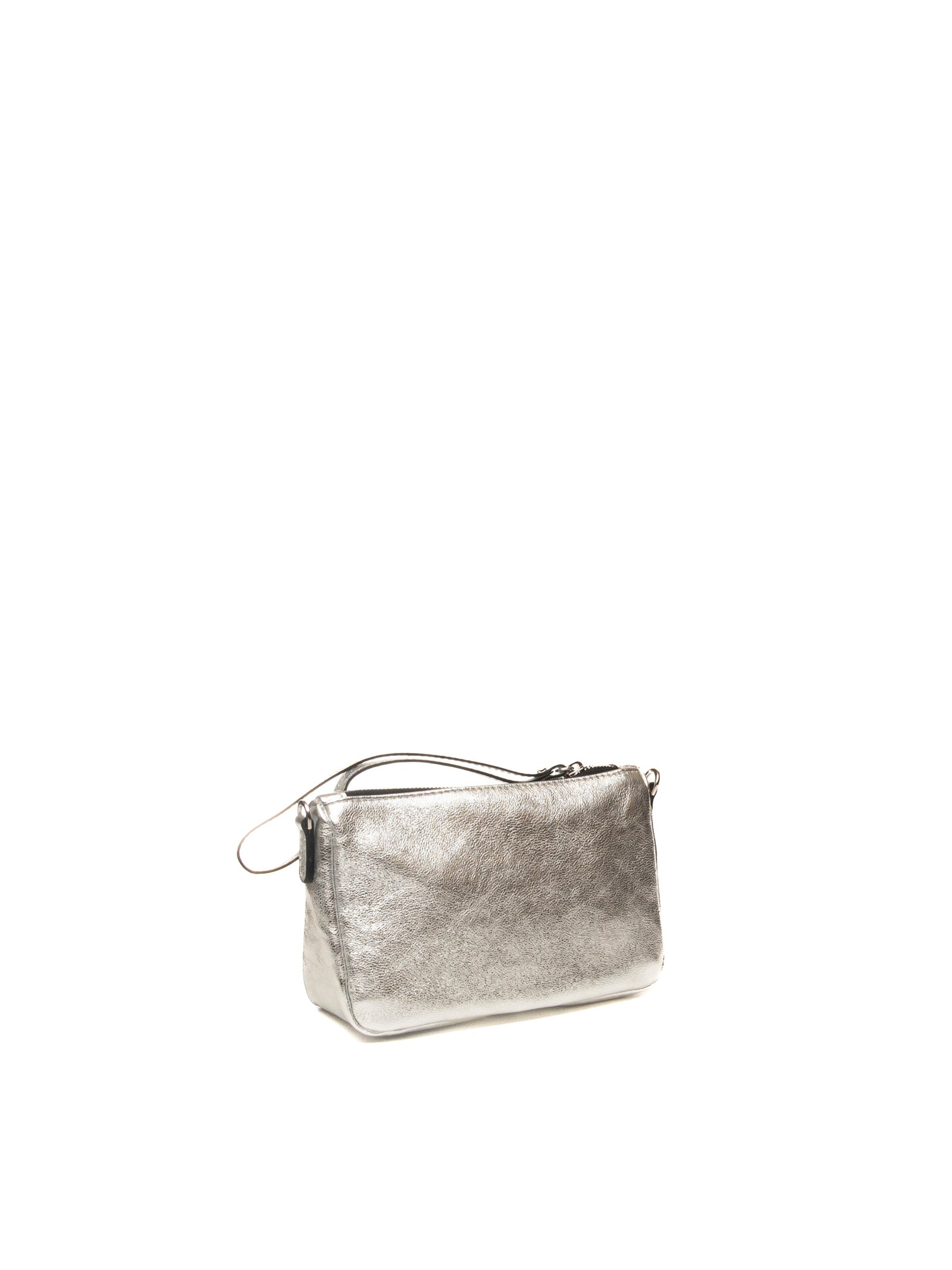 GIANNI CHIARINI borsa mini nora pouch argento 10224 NORA POUCH-359