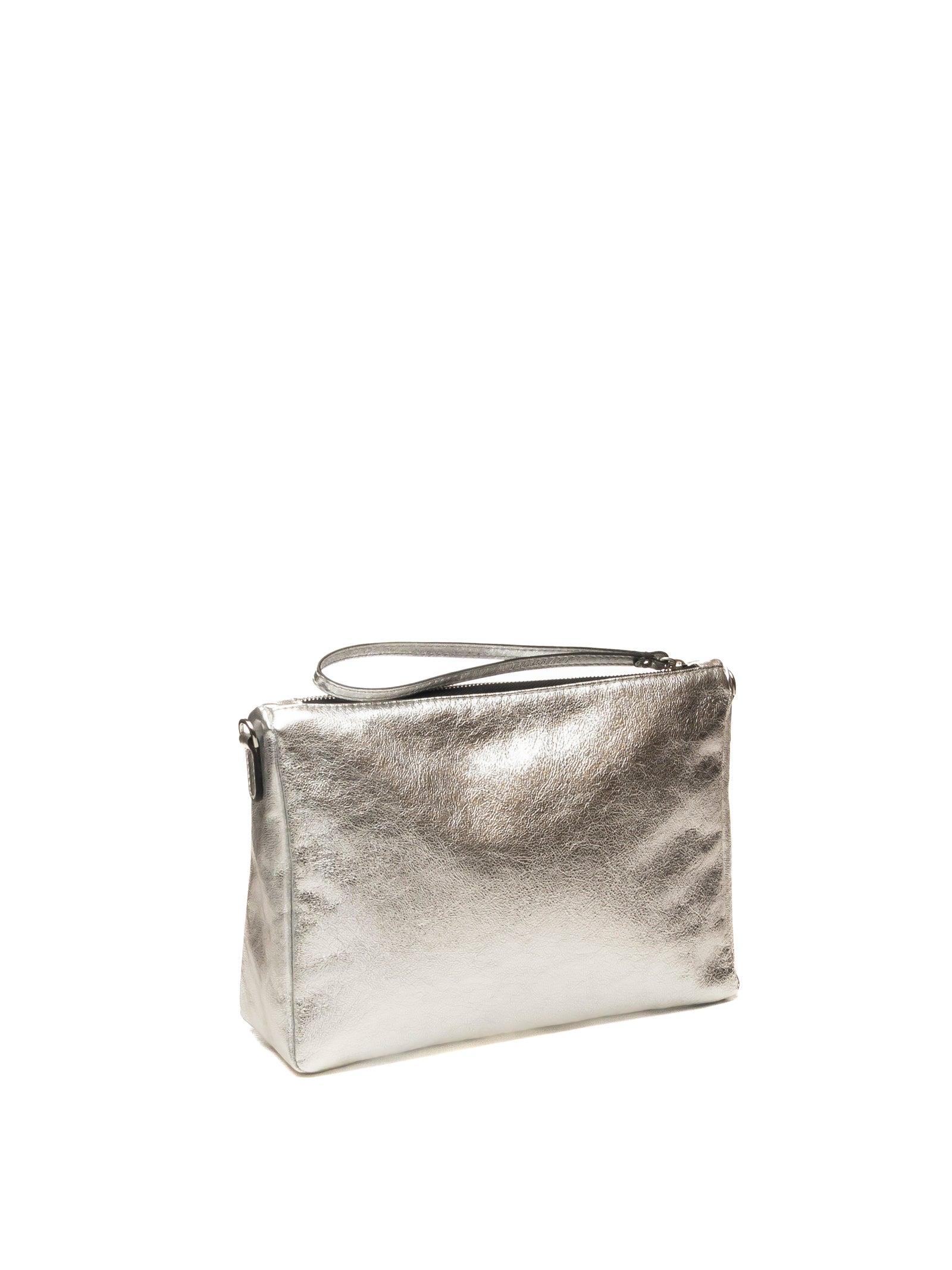 GIANNI CHIARINI borsa a spalla nora pouch argento 10225 NORA POUCH-359