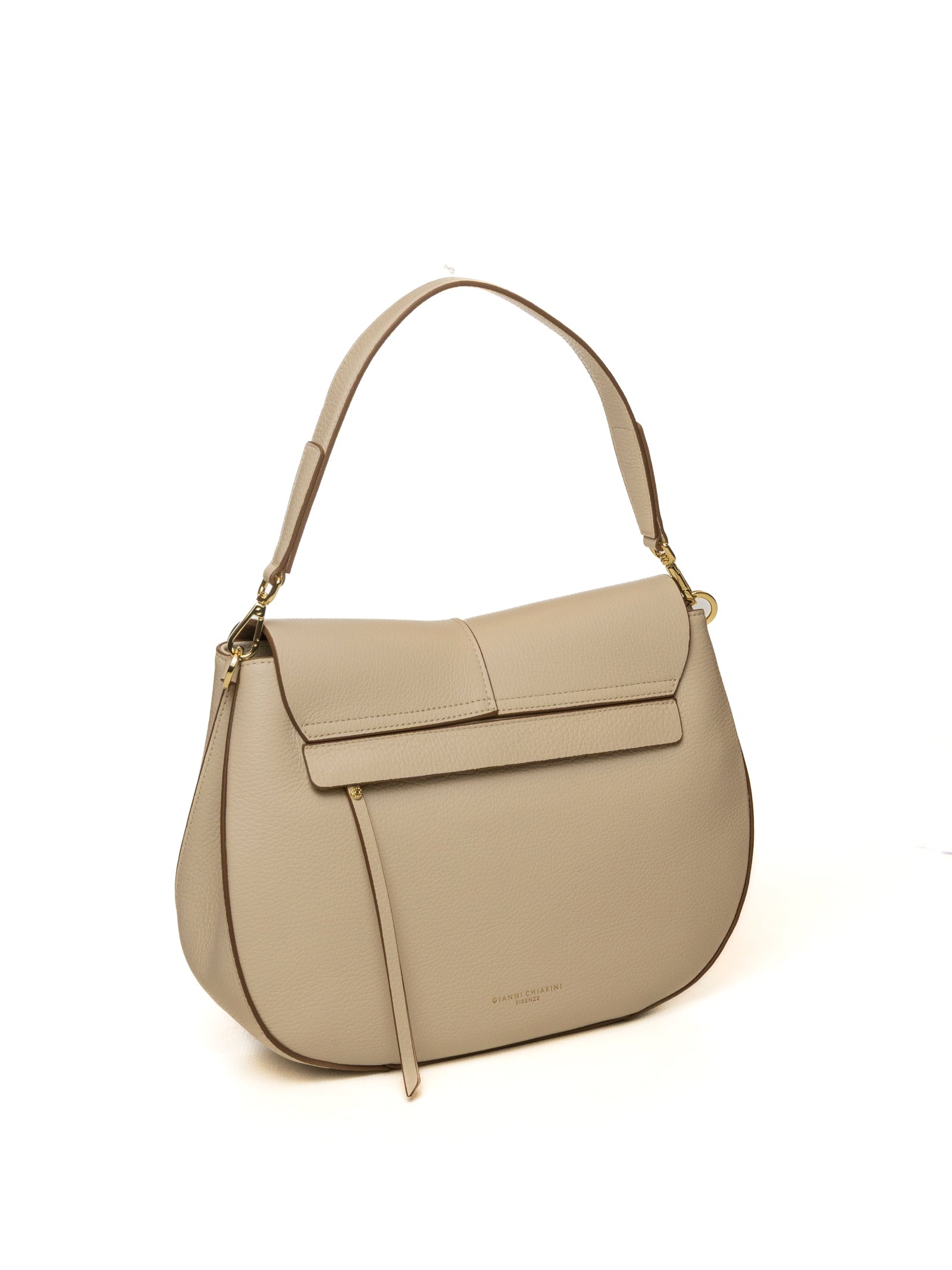 GIANNI CHIARINI borsa a spalla helena round avorio 6037 HELENA ROUND-3890