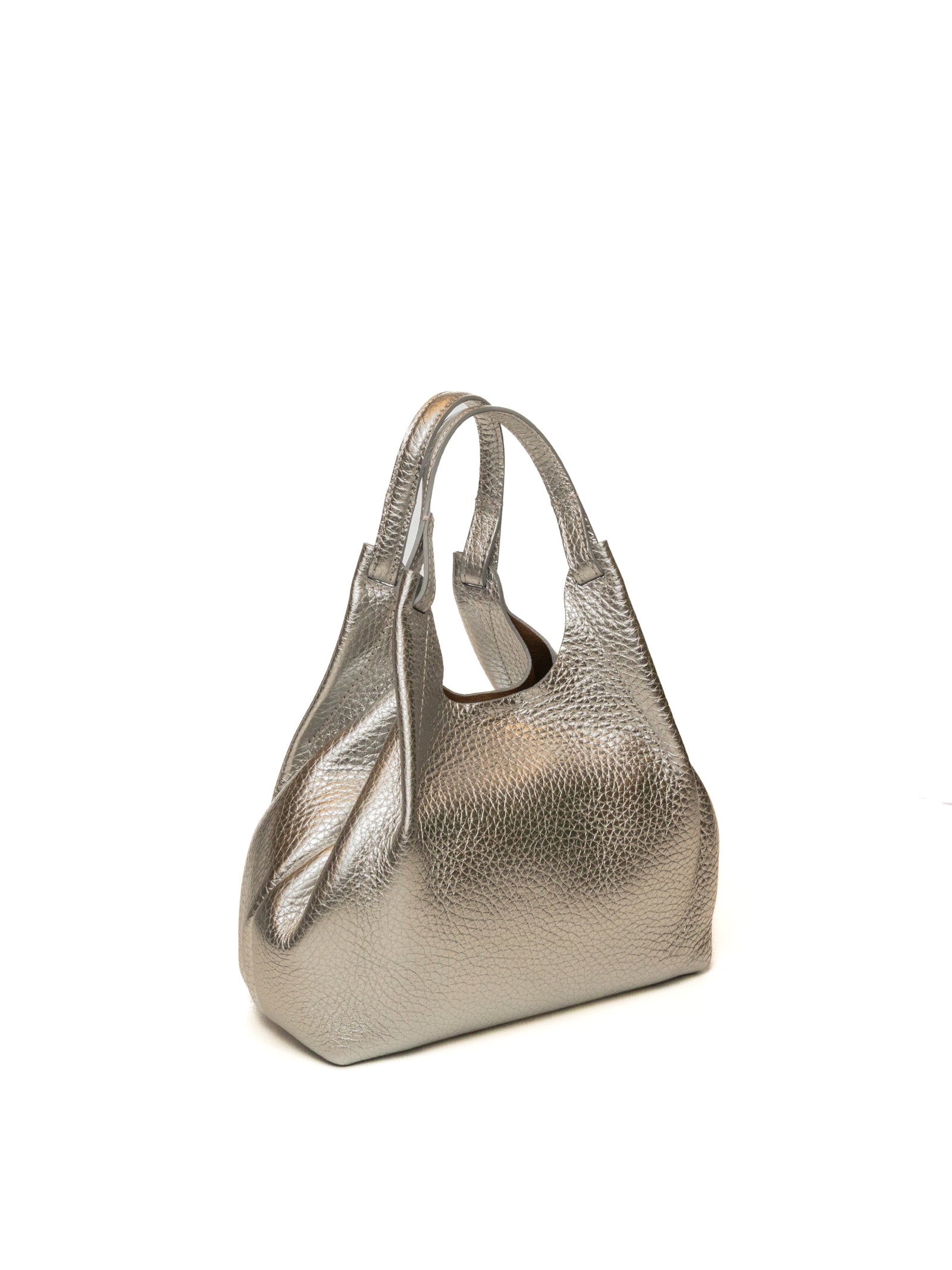 GIANNI CHIARINI borsa a mano dua argento 9719 DUA-14369