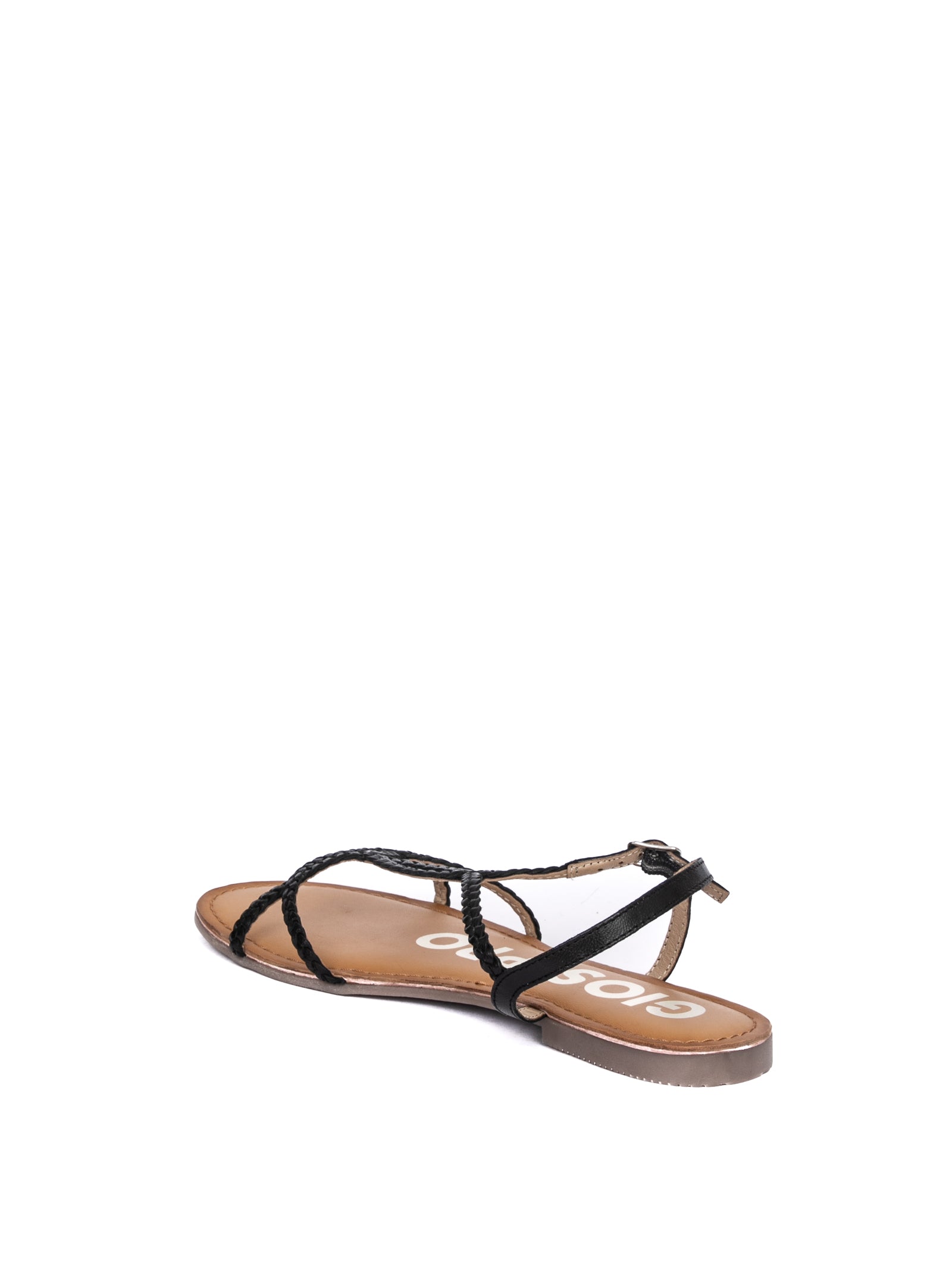 GIOSEPPO Sandalo nioaque oro 69112 NIOAQUE-NERO