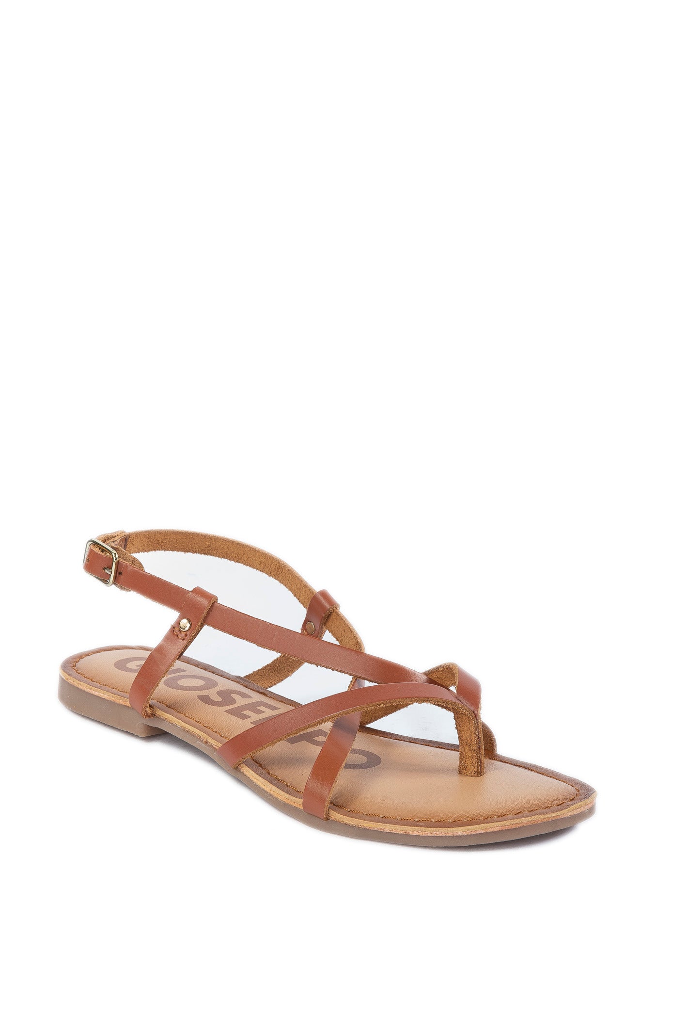 GIOSEPPO Sandalo lelex cuoio 69114 LELEX-CUOIO