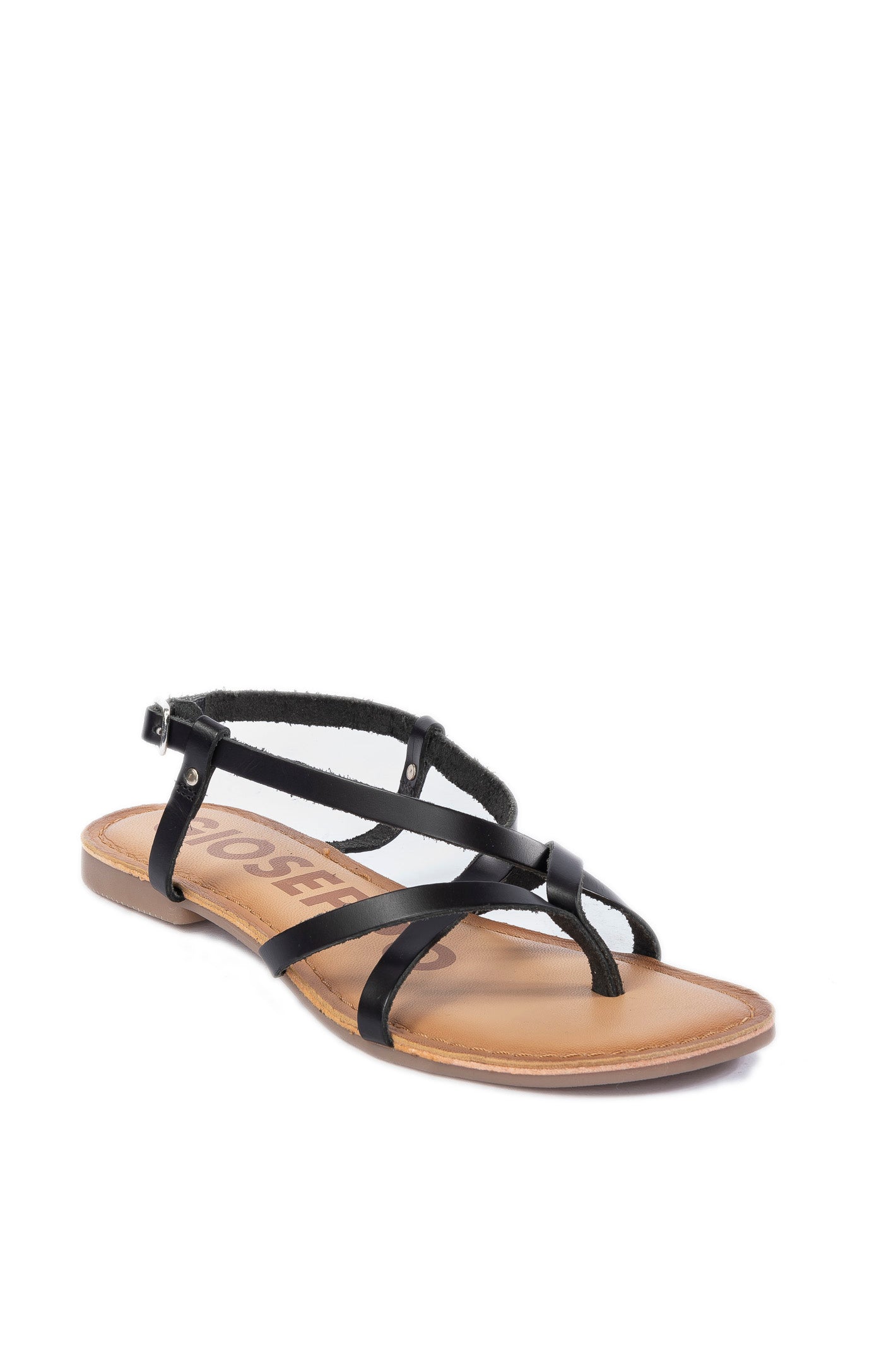 GIOSEPPO Sandalo lelex nero 69114 LELEX-NERO