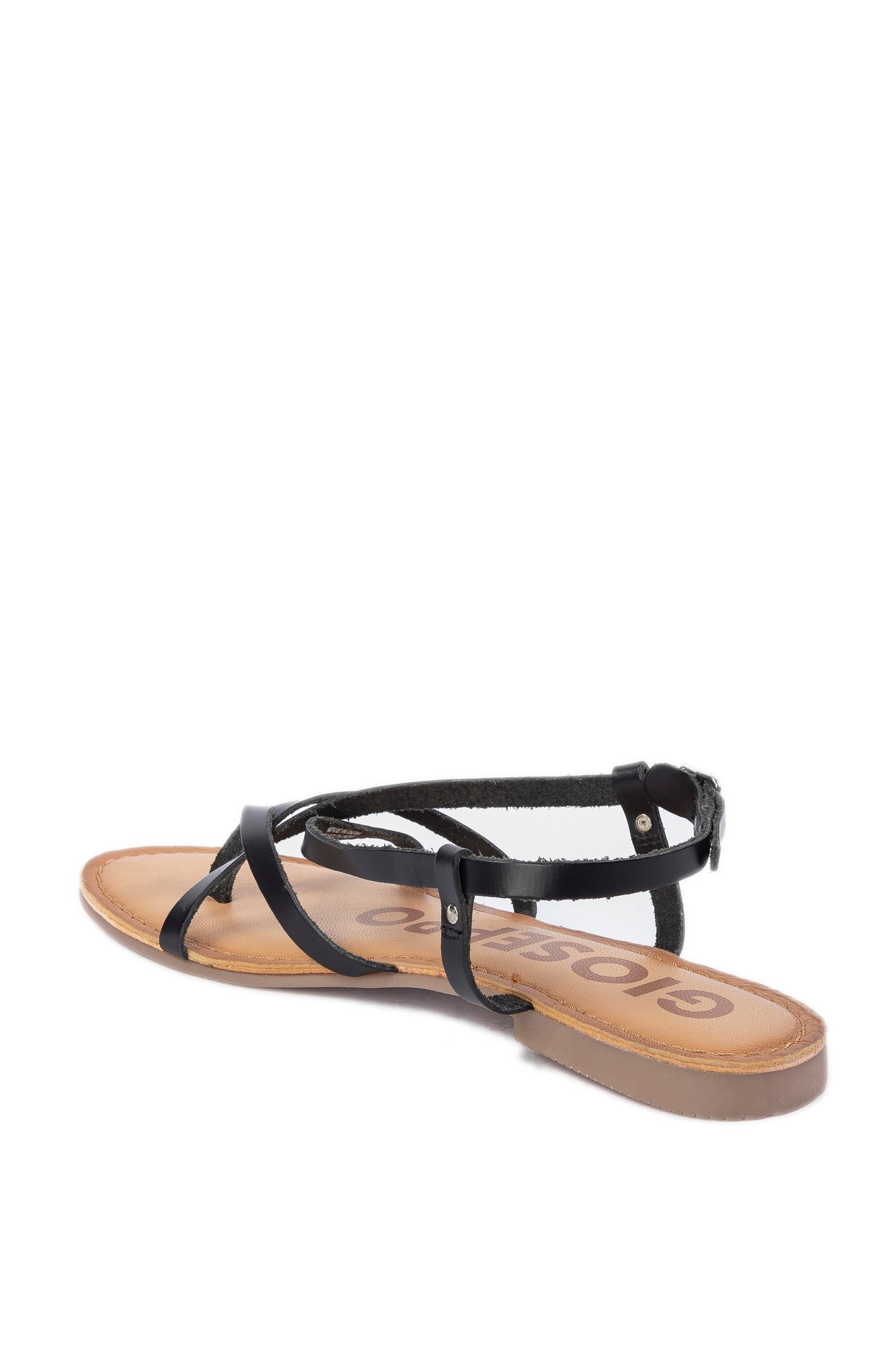 GIOSEPPO Sandalo lelex nero 69114 LELEX-NERO