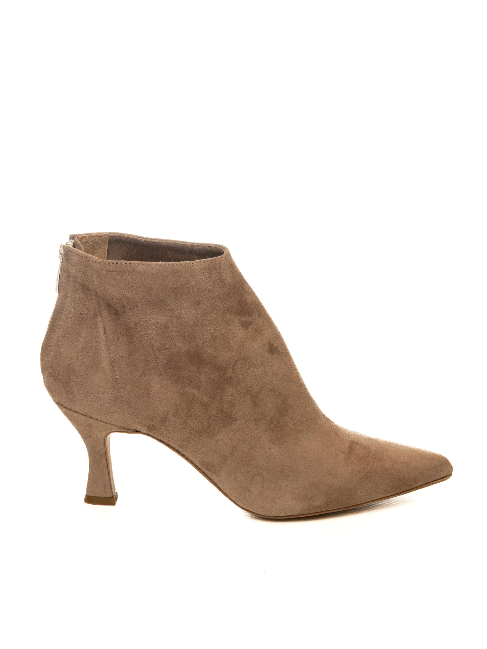 GISEL MOIRE Tronchetto camoscio taupe MARILYN CAM-TAUPE