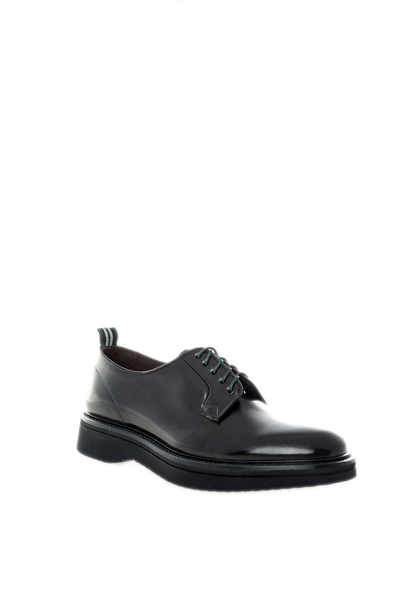 GREEN GEORGE Derby polished moro 2022 POLISHED-97