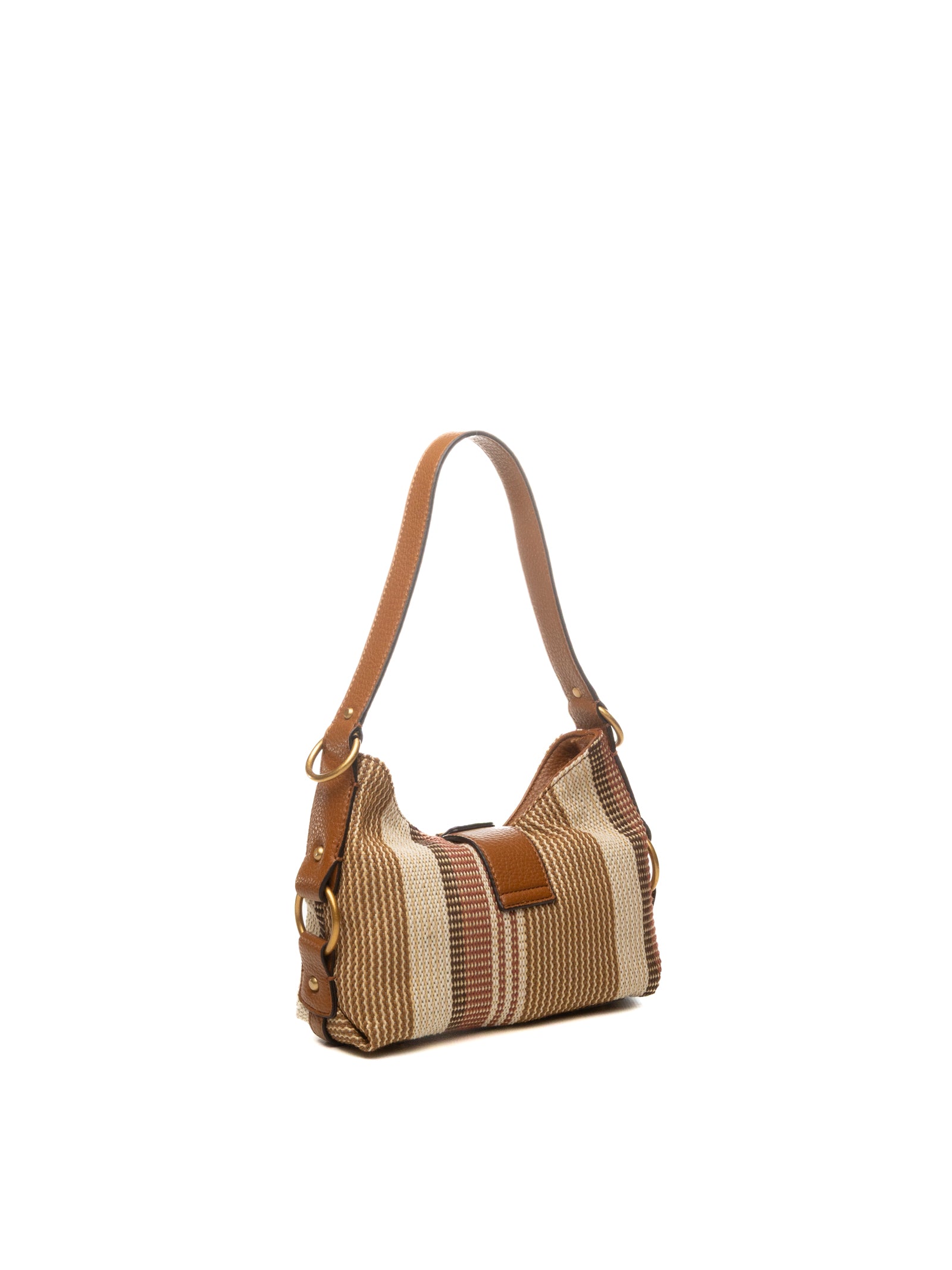 GUESS borsa a spalla camden cognac multi HWAB9308720 CAMDEN-COGNAC