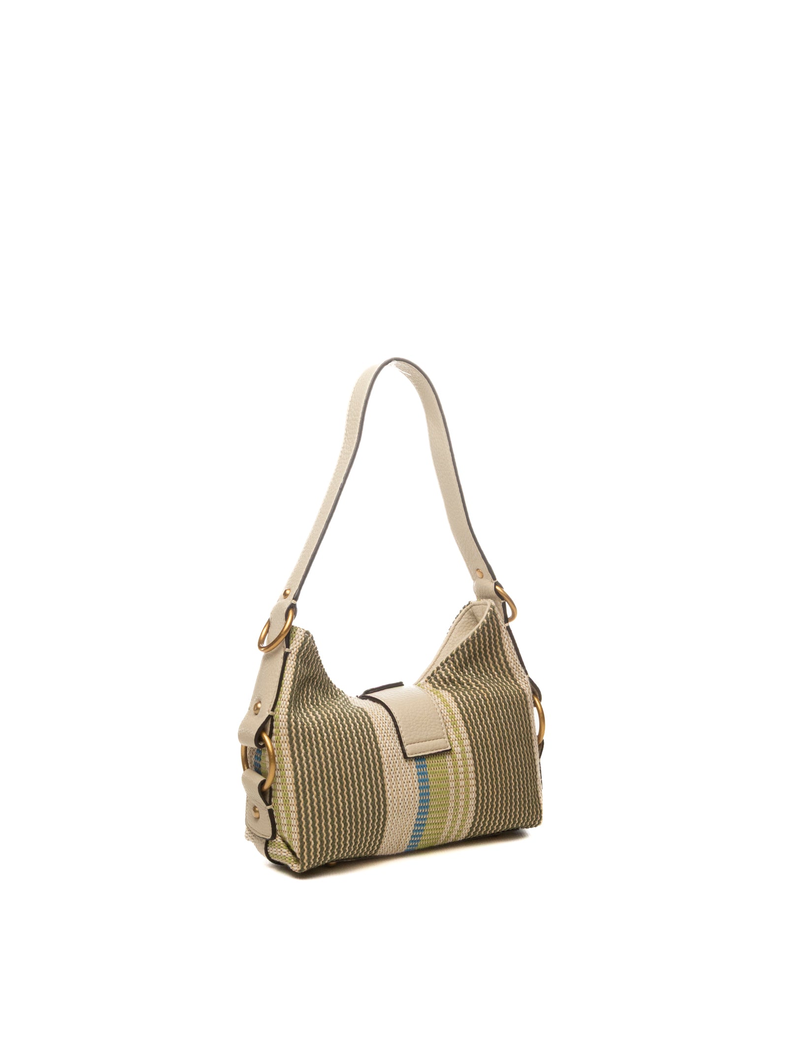 GUESS borsa a spalla camden verde multi HWAB9308720 CAMDEN-OLIVE