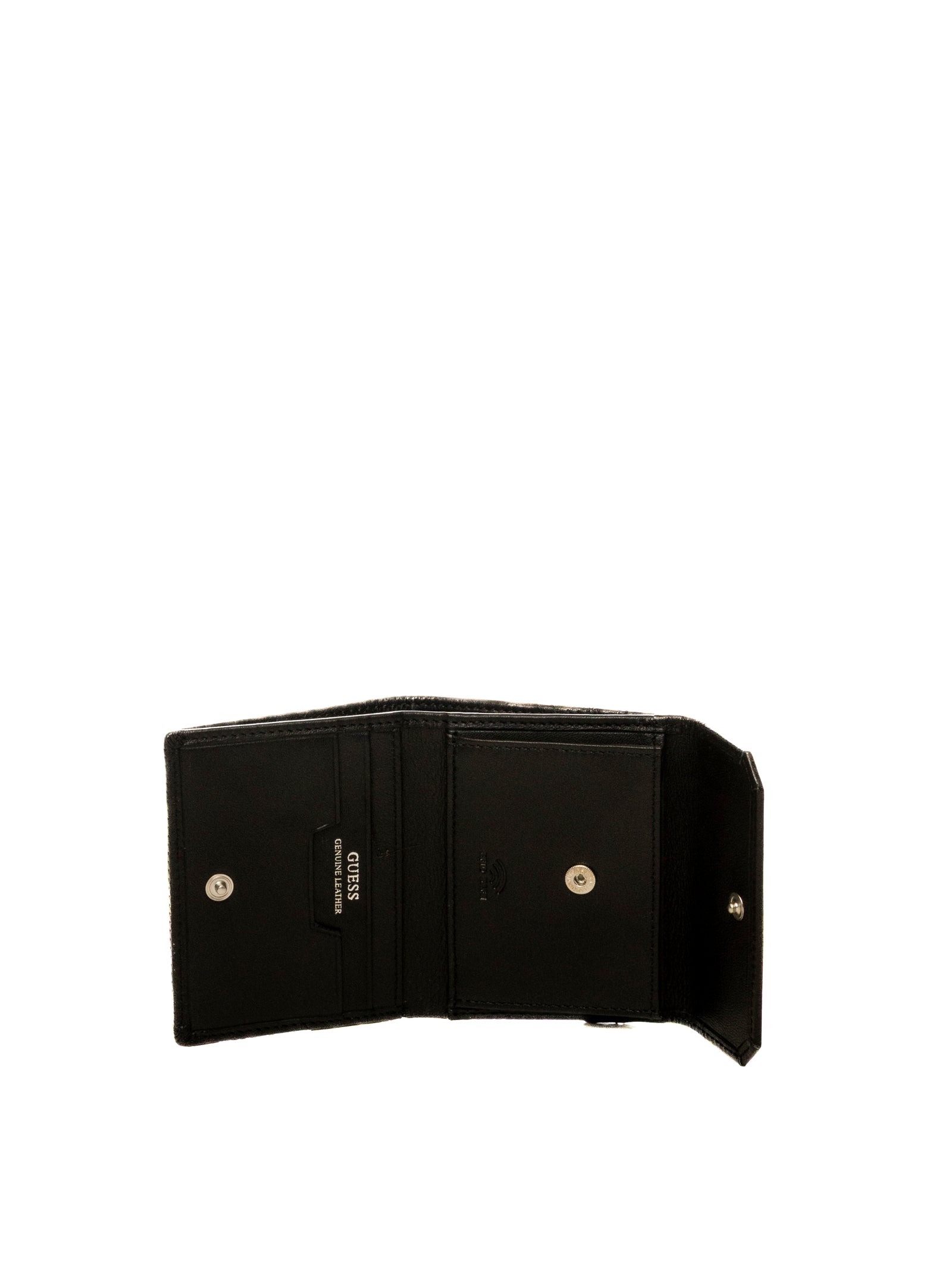 GUESS portafoglio boston nero SMBOSP LEA04 BOSTON-BLACK