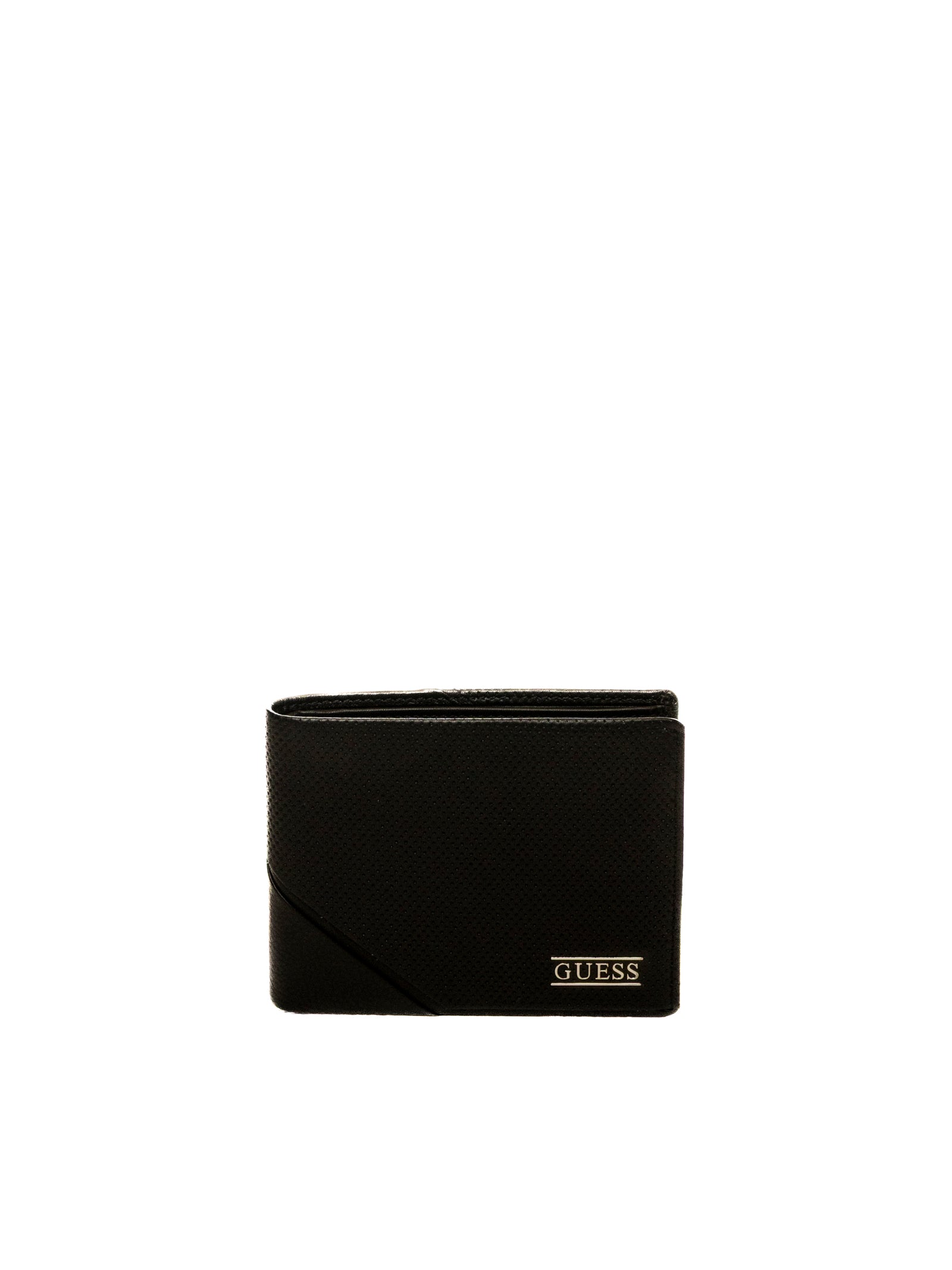 GUESS portafoglio boston nero SMBOSP LEA20 BOSTON-BLACK