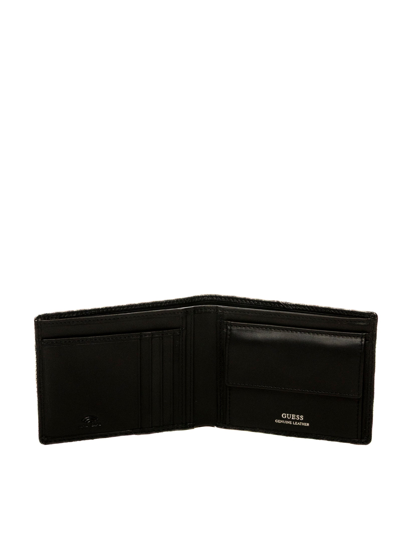 GUESS portafoglio boston nero SMBOSP LEA20 BOSTON-BLACK