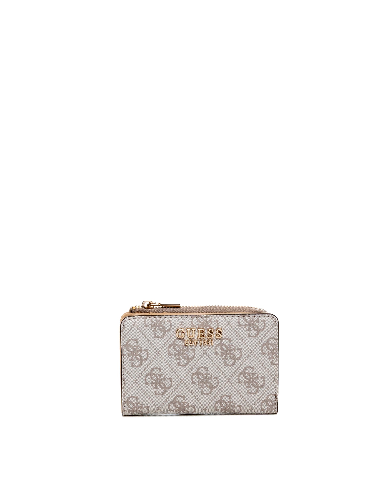 GUESS portafoglio laurel taupe logo SWSG7459156 LAUREL.TAU LOGO