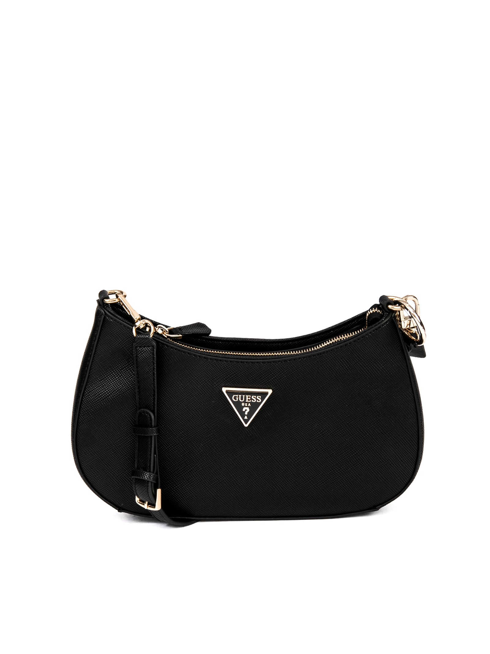 GUESS borsa a spalla noelle nera HWZG9672180 NOELLE-BLACK