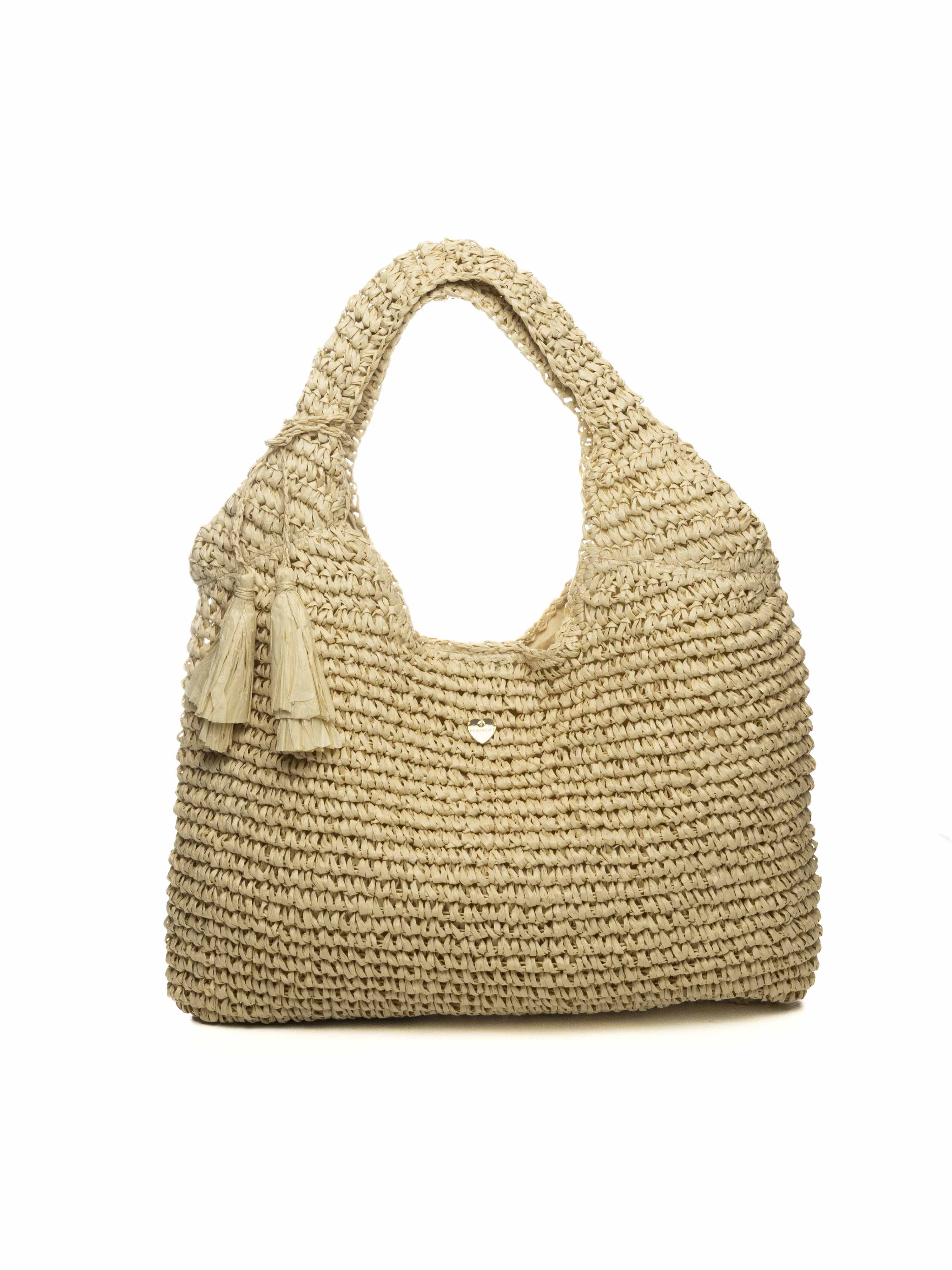 HATYOU borsa a spalla carta naturale BP0353 CARTA-NATURALE