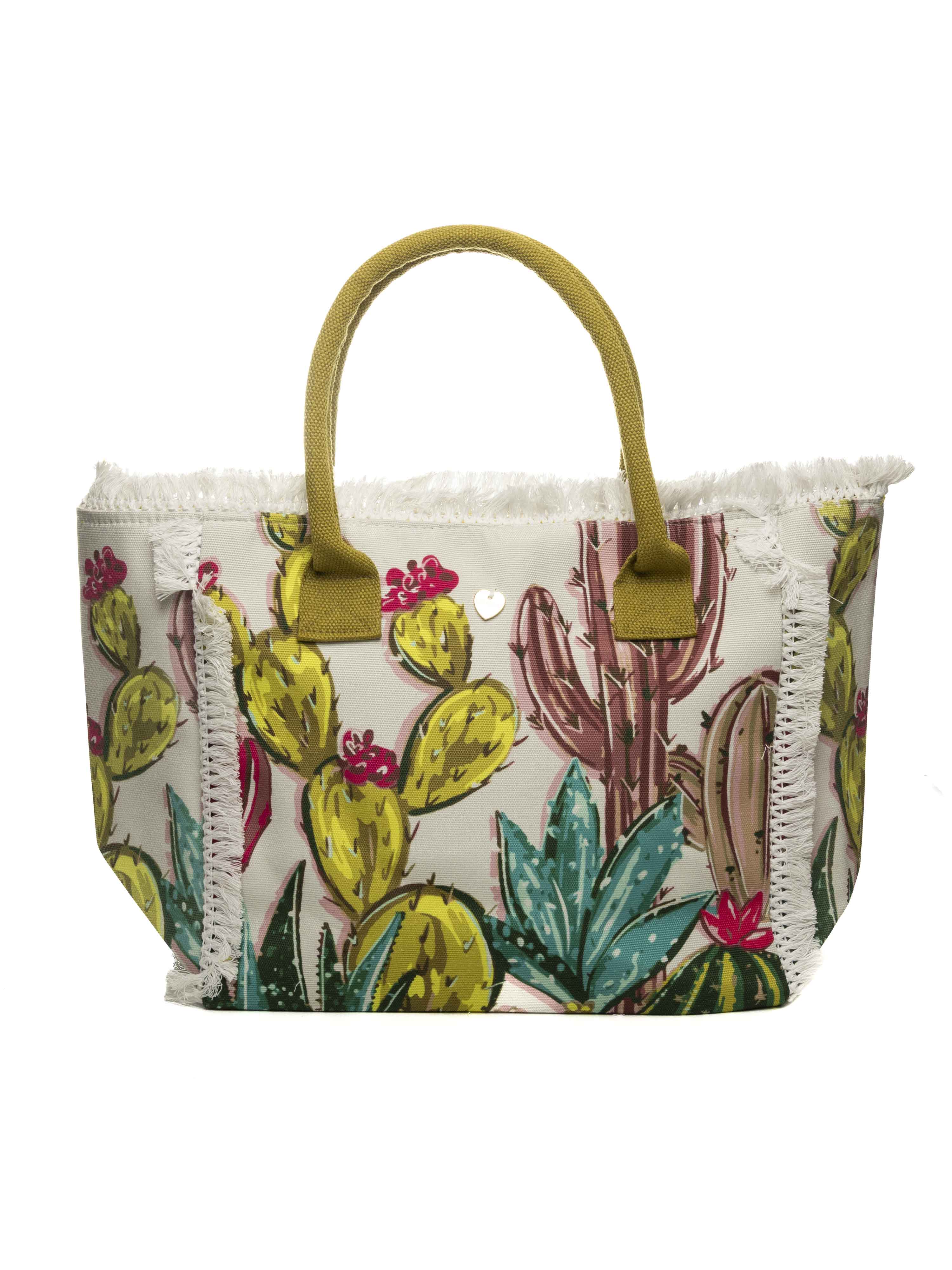 HATYOU borsa a spalla verde BR0524 TESSUTO-VERDE