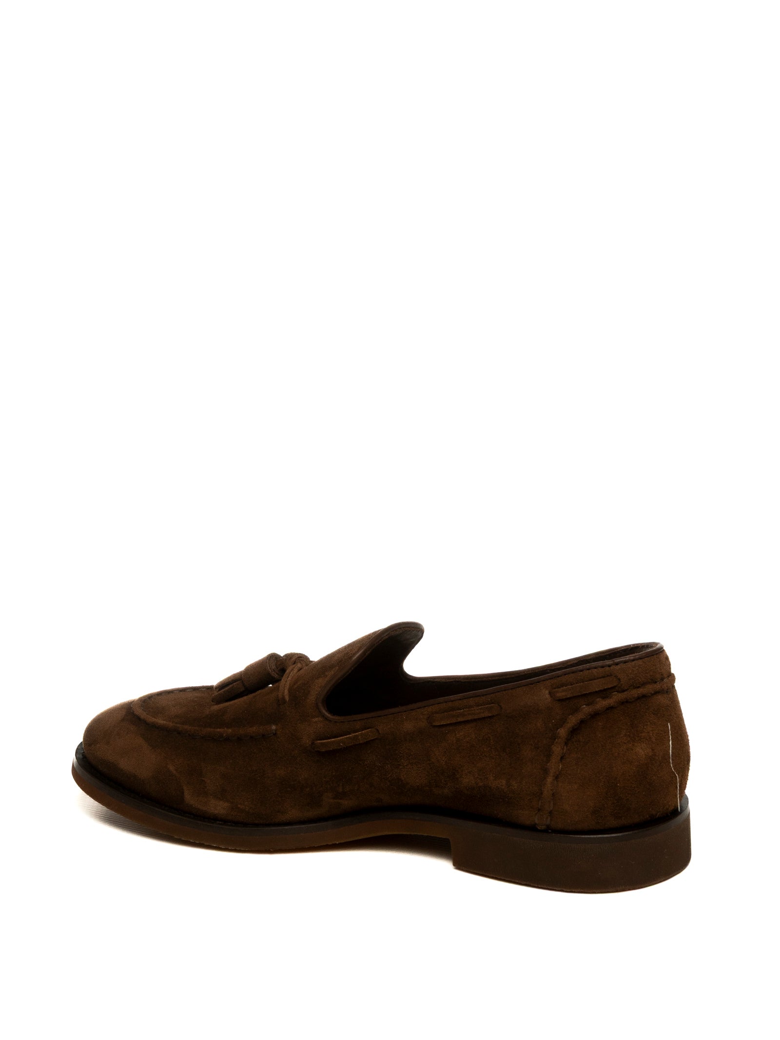 HENDERSON Mocassino camoscio marrone scuro 76401 VIT-DARK BRO