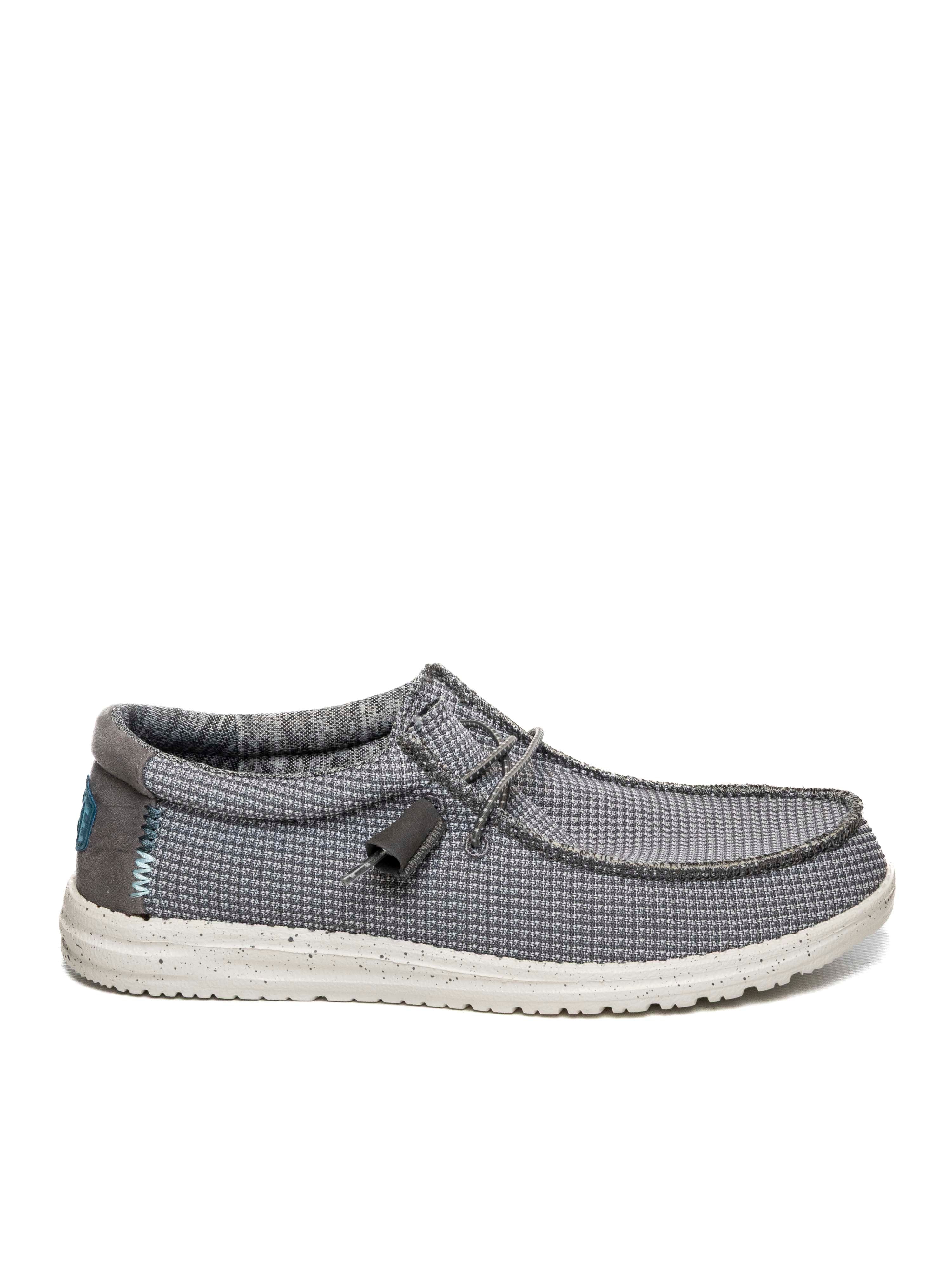 HEY DUDE Slip on wally sport mesh grey 40403 WALLY SPORT MESH-30