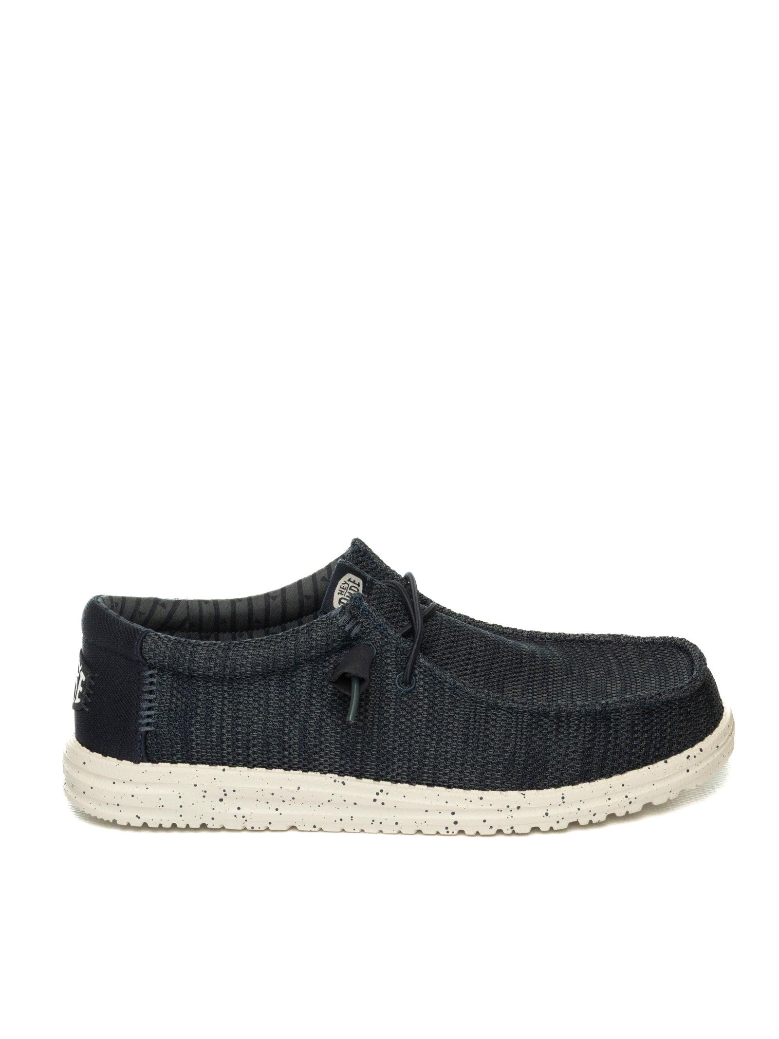 HEY DUDE Slip on wally stretch sox blu 41898 WALLY STRETCH SOX-410