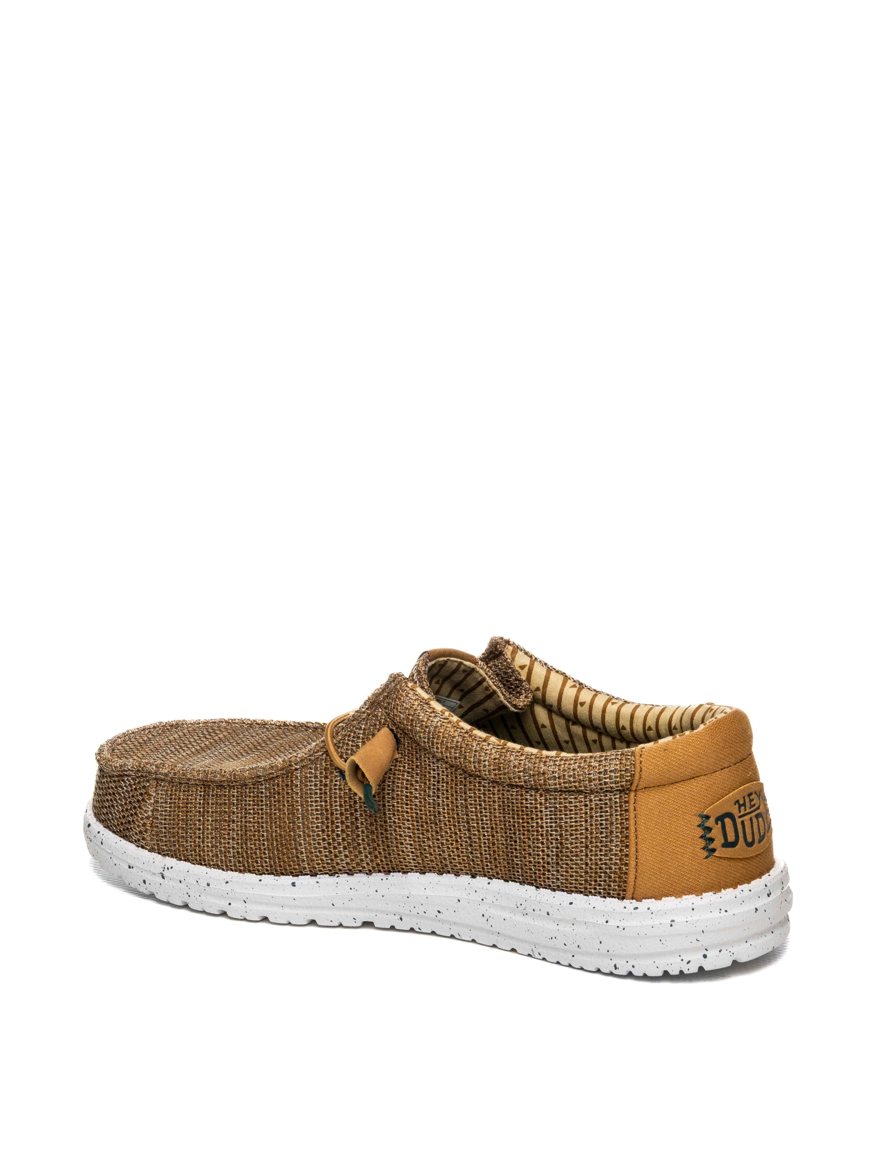 HEY DUDE Slip on wally stretch sox marrone 41898 WALLY STRETCH SOX-2LI