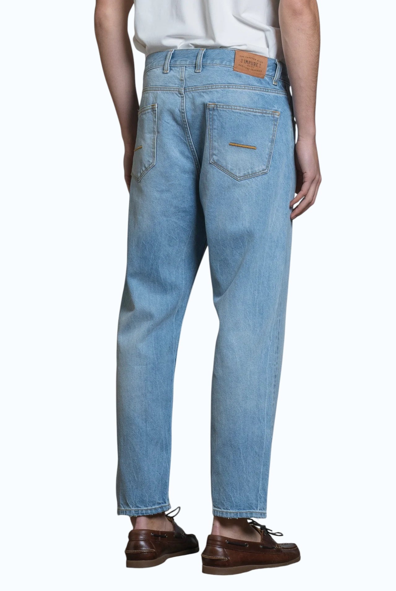 IMPURE jeans denim azzurro HIRO DENIM-C49