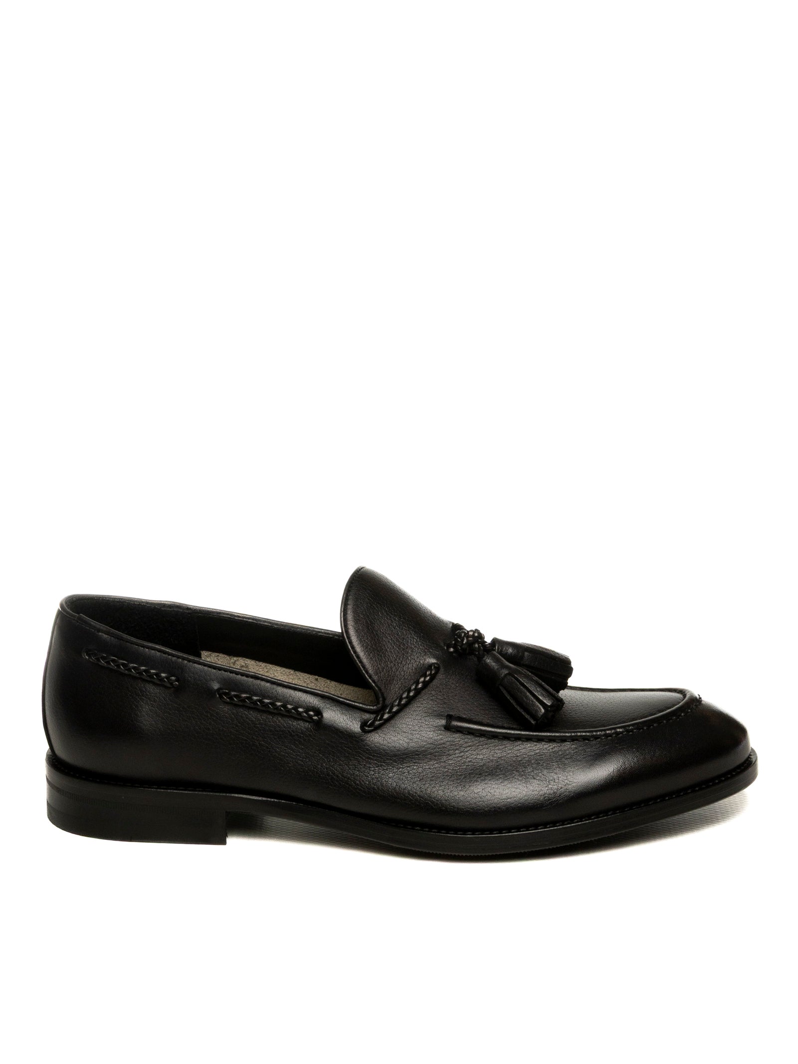 JEROLD WILTON Mocassino nappine grained nero 1161 GRAINED-NERO