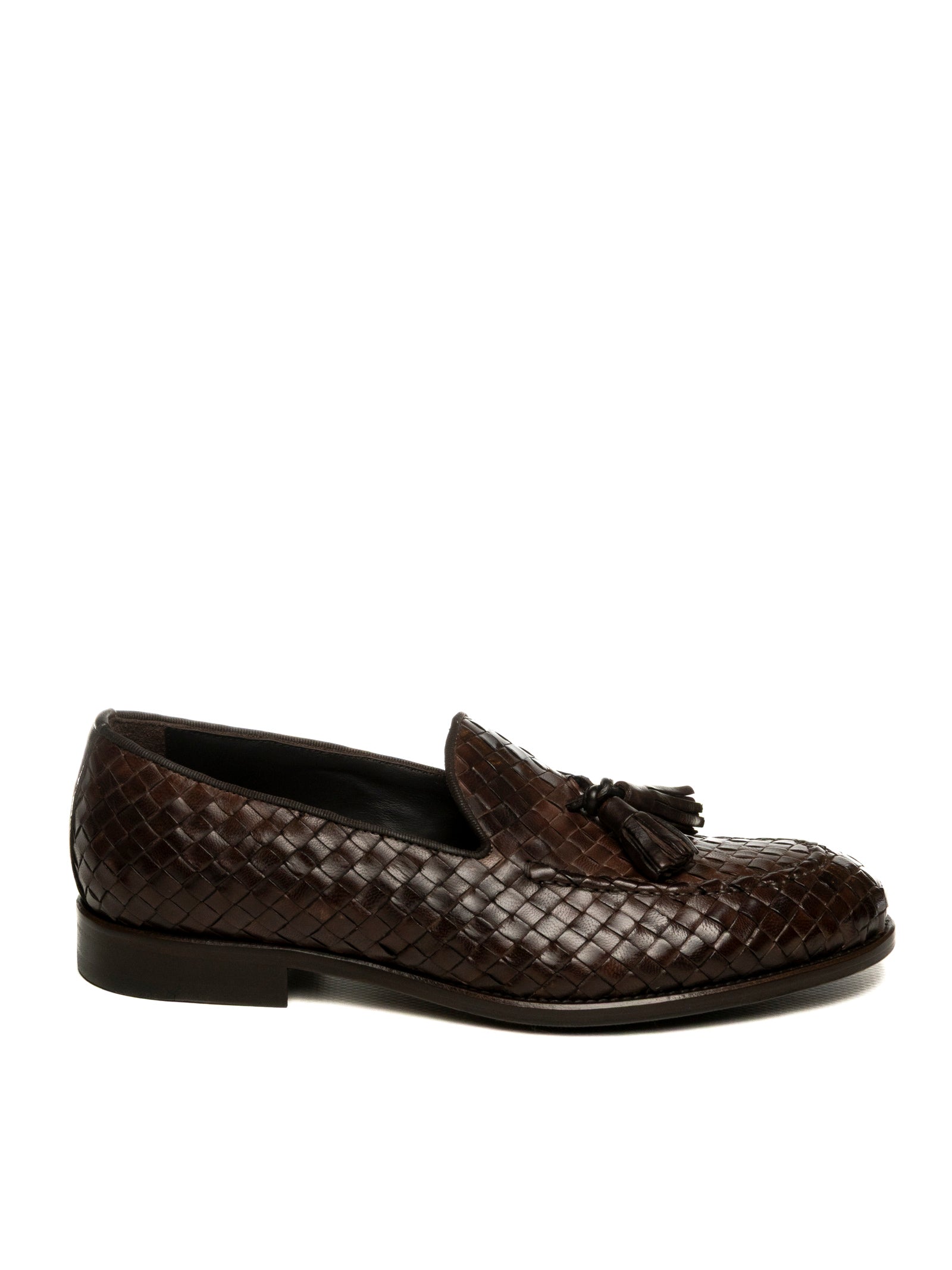 JEROLD WILTON mocassino intrecciato moro 1308 INTREC-COCCO