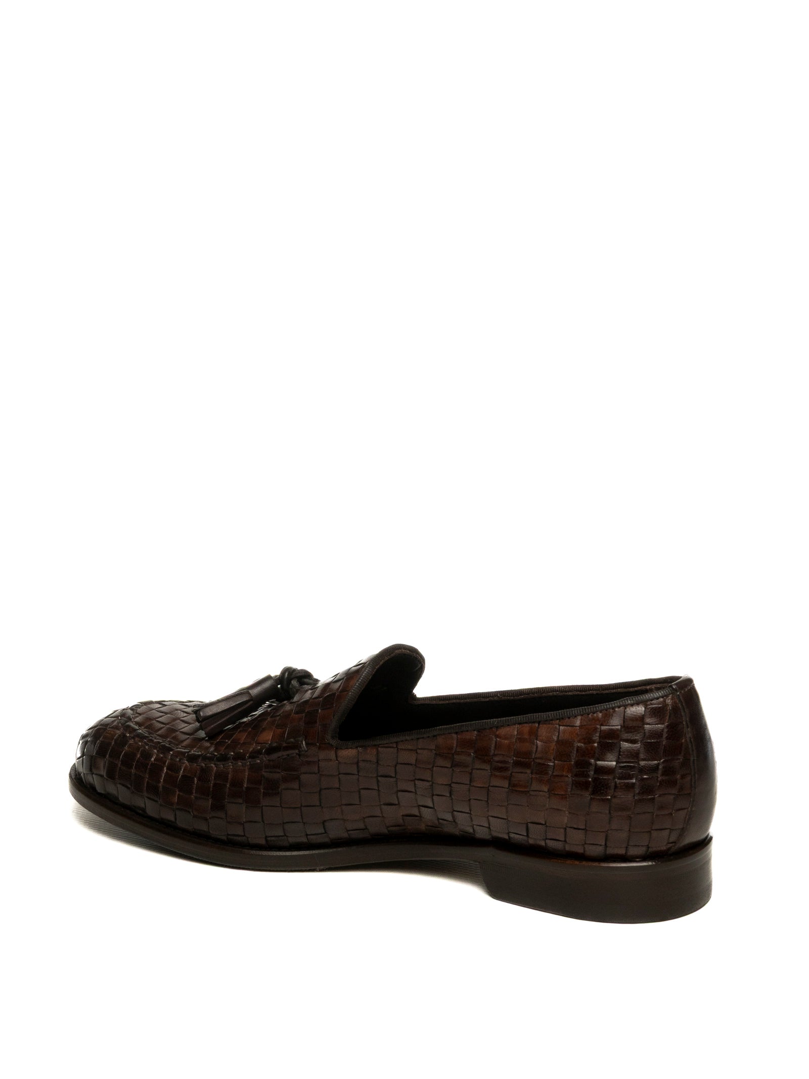 JEROLD WILTON mocassino intrecciato moro 1308 INTREC-COCCO