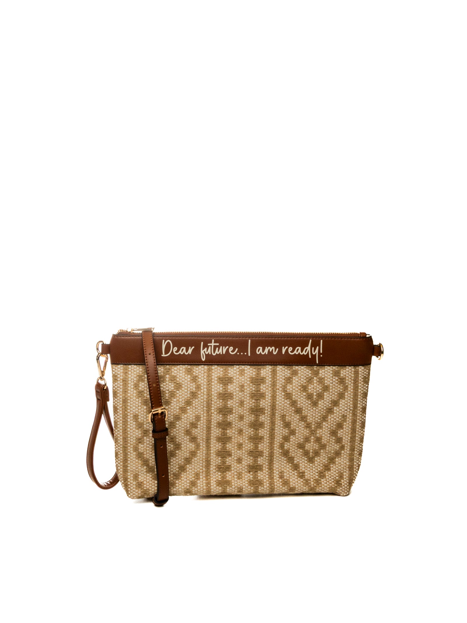 LE PANDORINE borsa a mano giulia naturale/marrone PS2620B29 GIULIA-C01