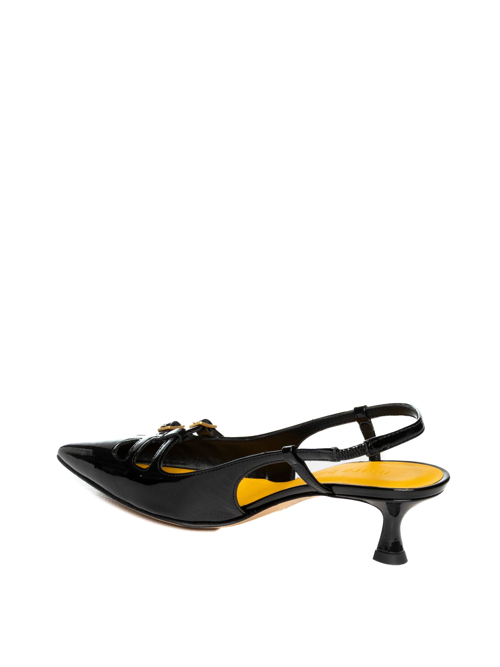 MARA BINI chanel vernice nero U307 SPLENDOR-NERO