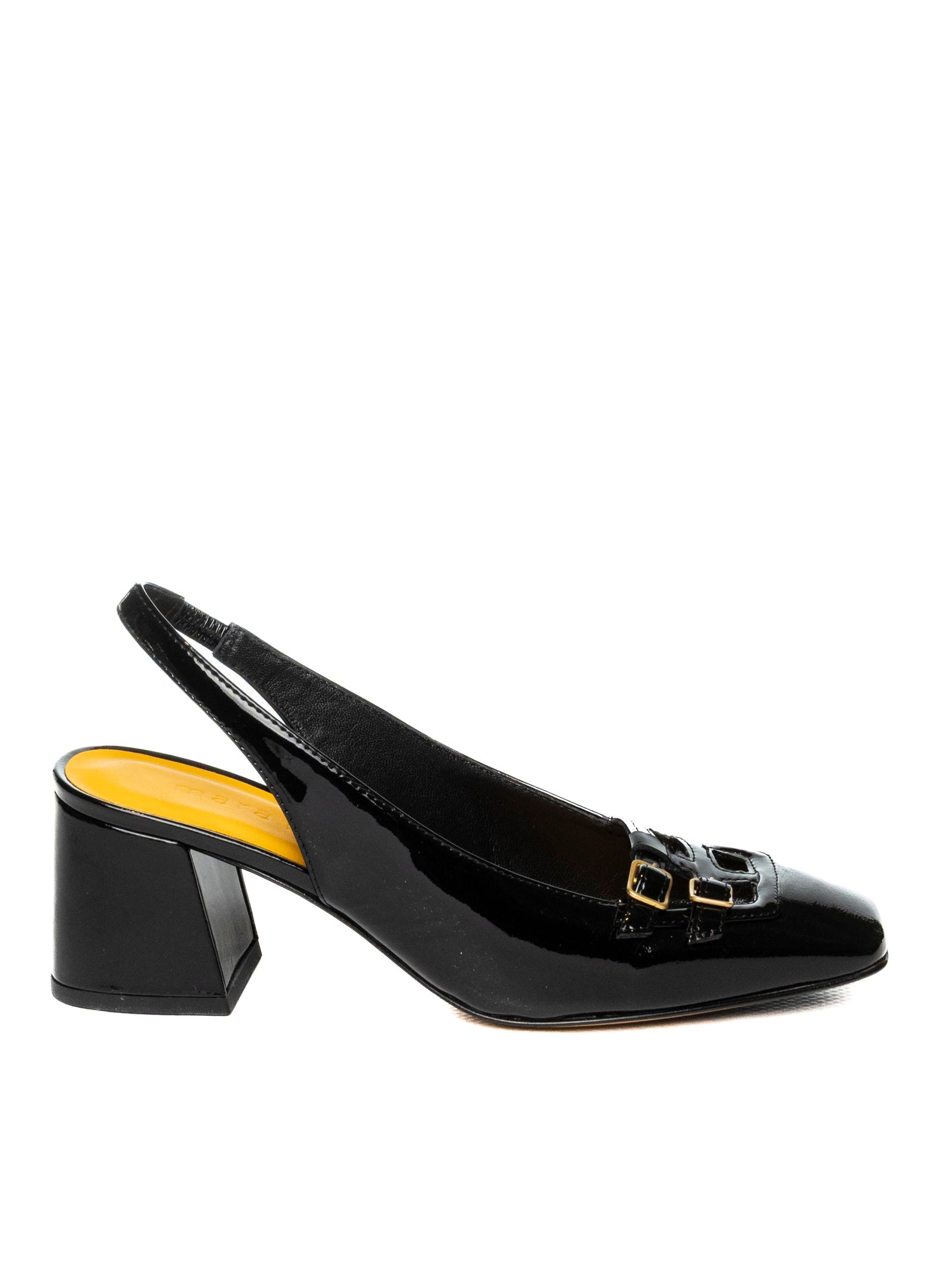 MARA BINI Chanel vernice nero U331 SPLENDOR-NERO