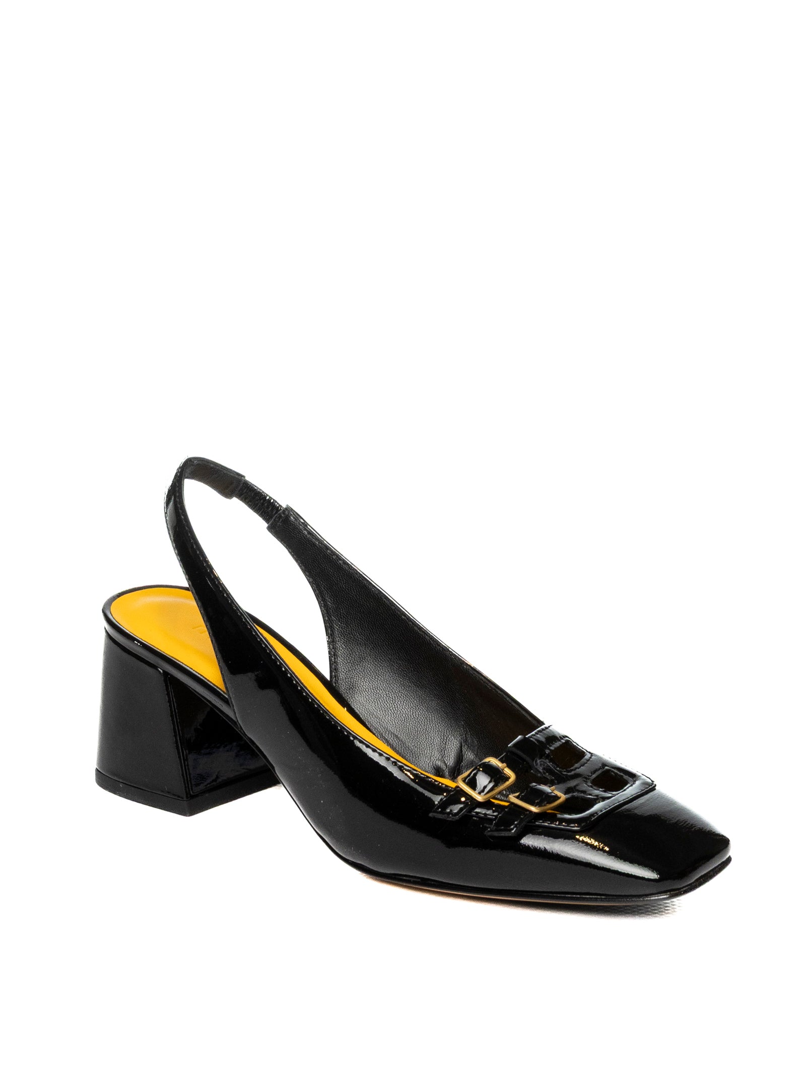 MARA BINI Chanel vernice nero U331 SPLENDOR-NERO