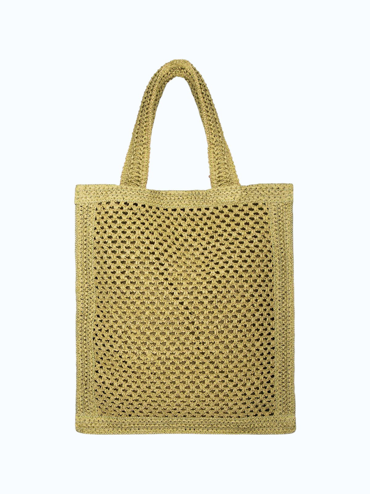ME FUI Borsa rafia verde SW0050GN RAFIA-GREEN