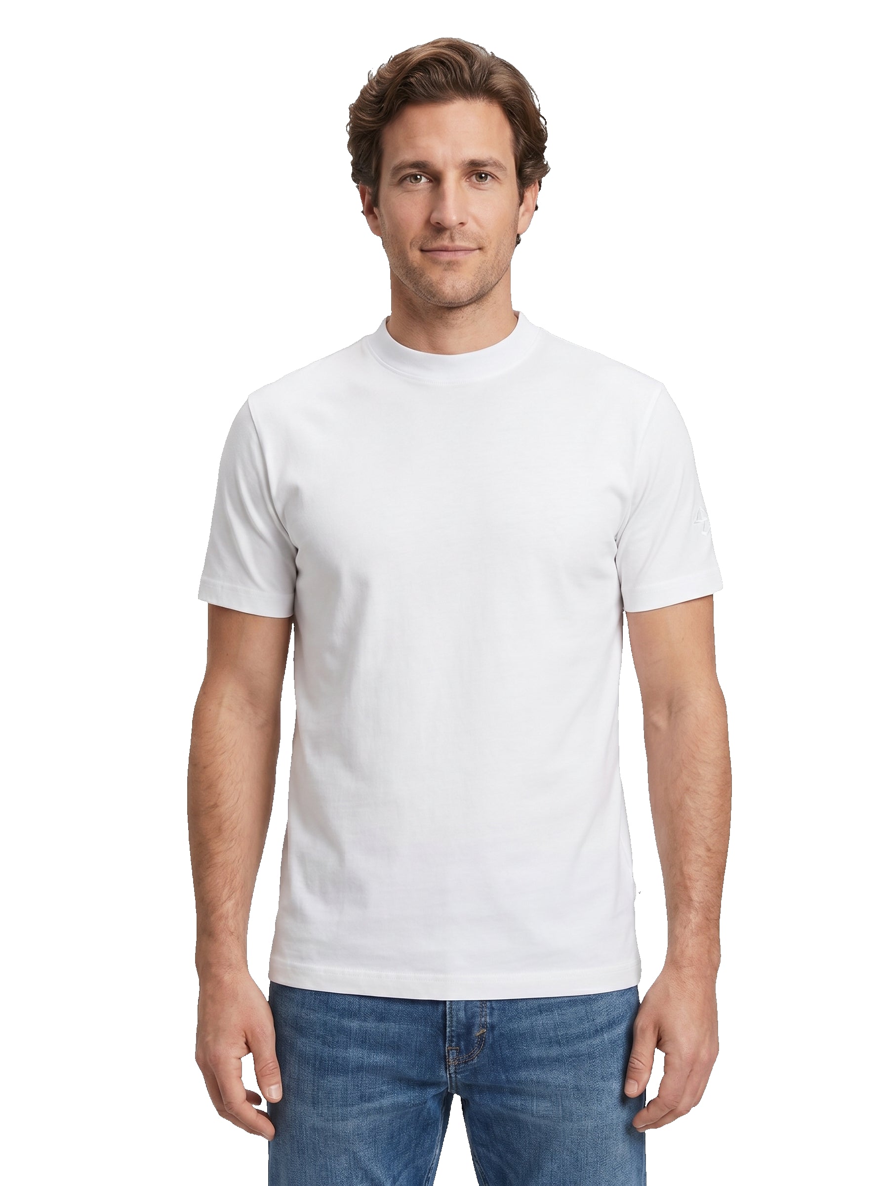 MORE t-shirt cotone bianco PABLO COTONE-BIANCO