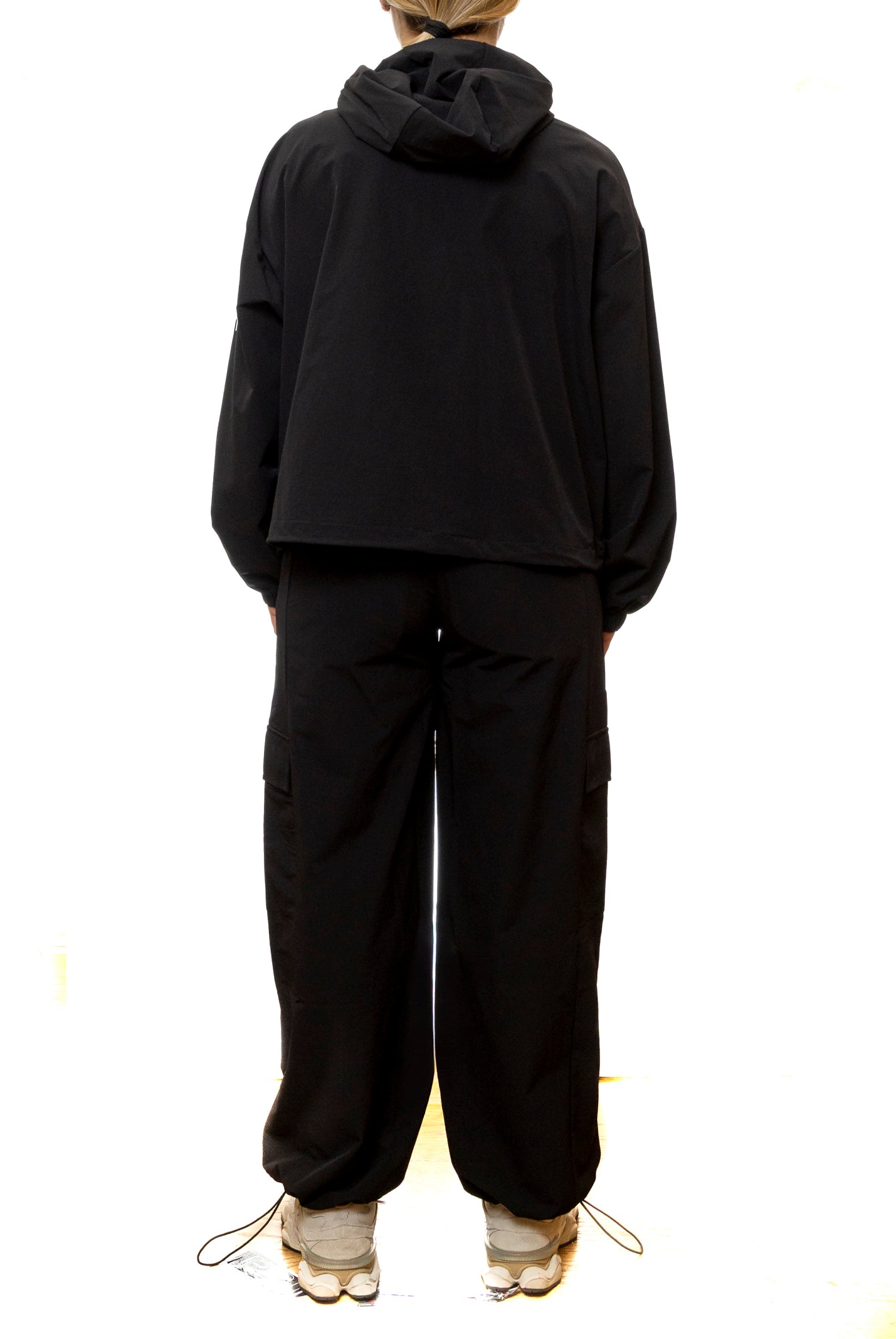 MORE pantalone tessuto tecnico nero TALIA TESS-NERO