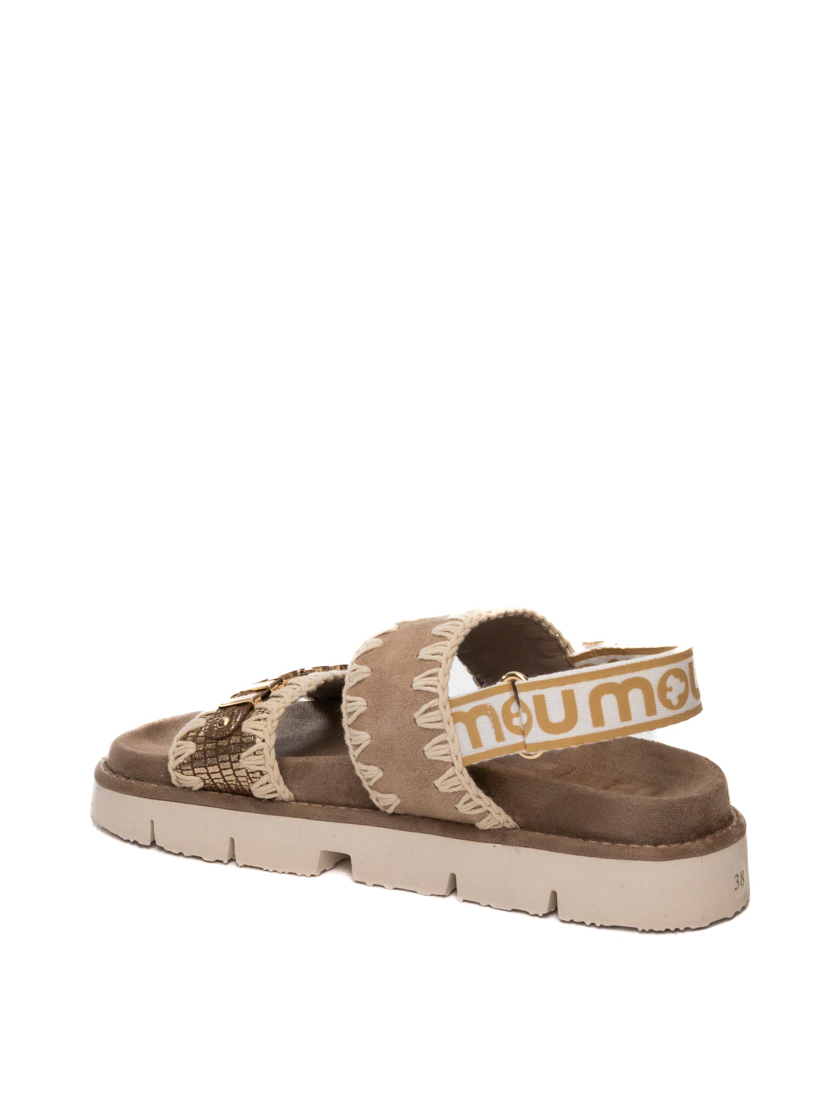 MOU Sandalo camoscio grigio 461001C SUE/LEATH-MLIG