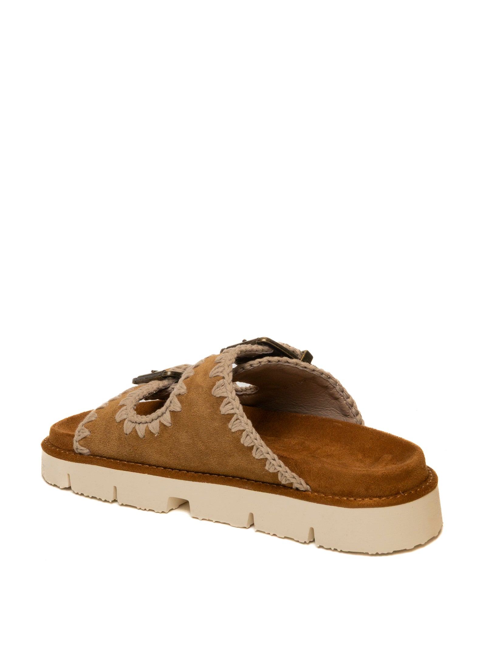 MOU Sandalo camoscio cognac 461005A CAM/COG