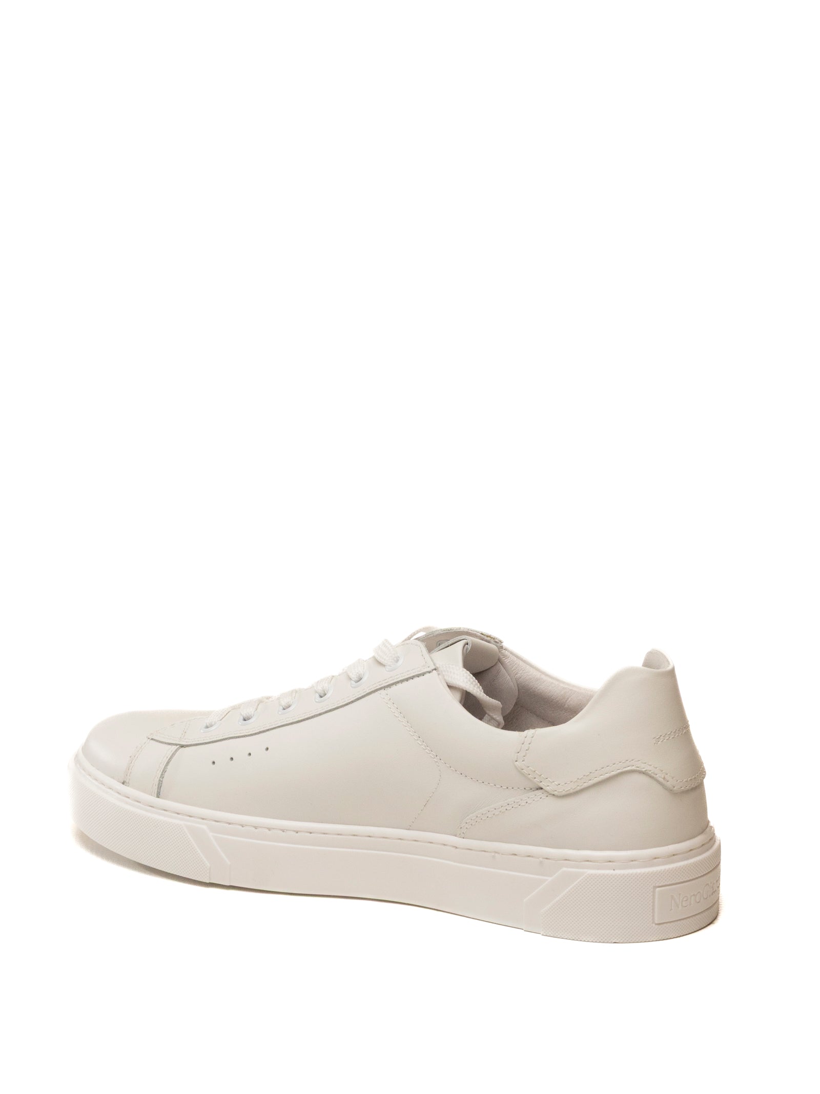 NERO GIARDINI Sneaker pelle bianco E400240 SPARTA-BIANCO