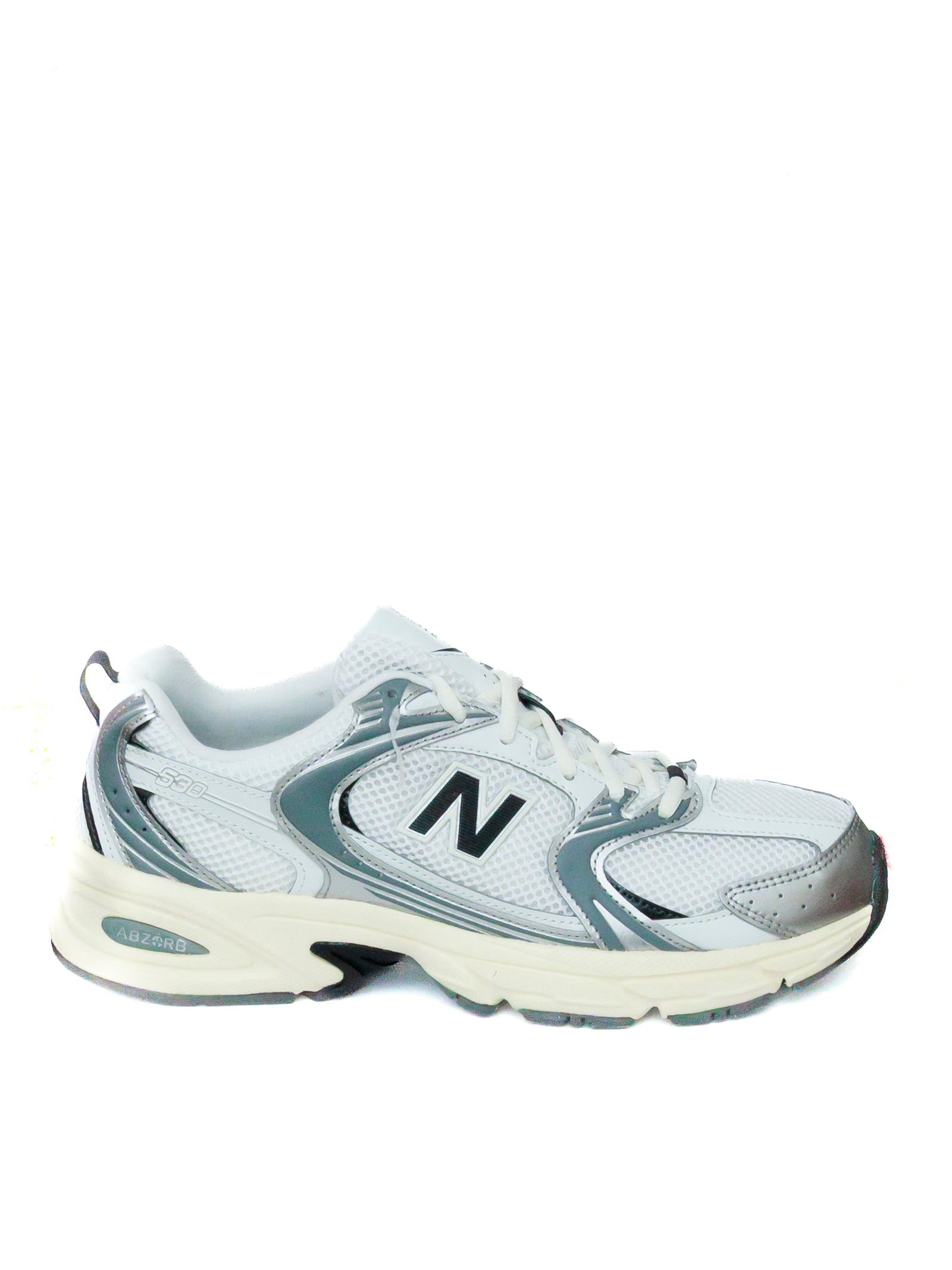 NEW BALANCE Sneaker 530 bianco/silver/nero 530D ESA-BIA/NERO/SILVER