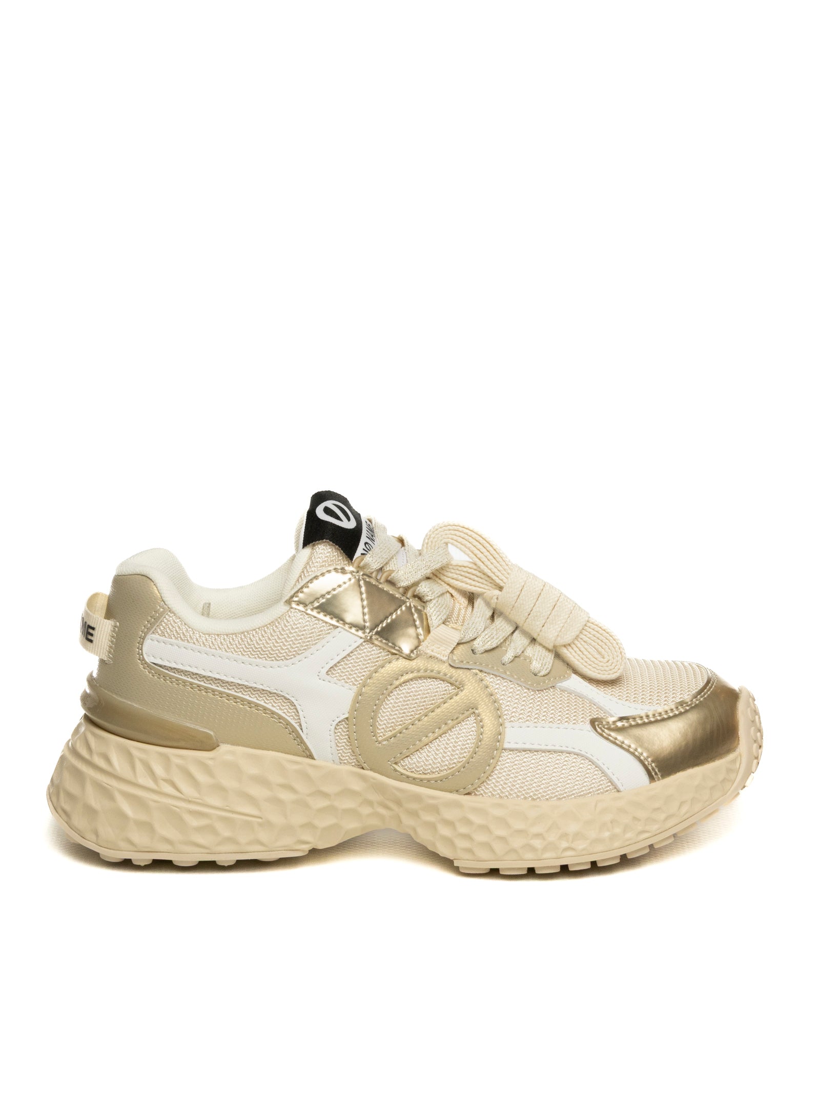 NO NAME sneaker carter 2.0 beige/oro CARTER2.0 SUEDE-BEIGE/GOLD