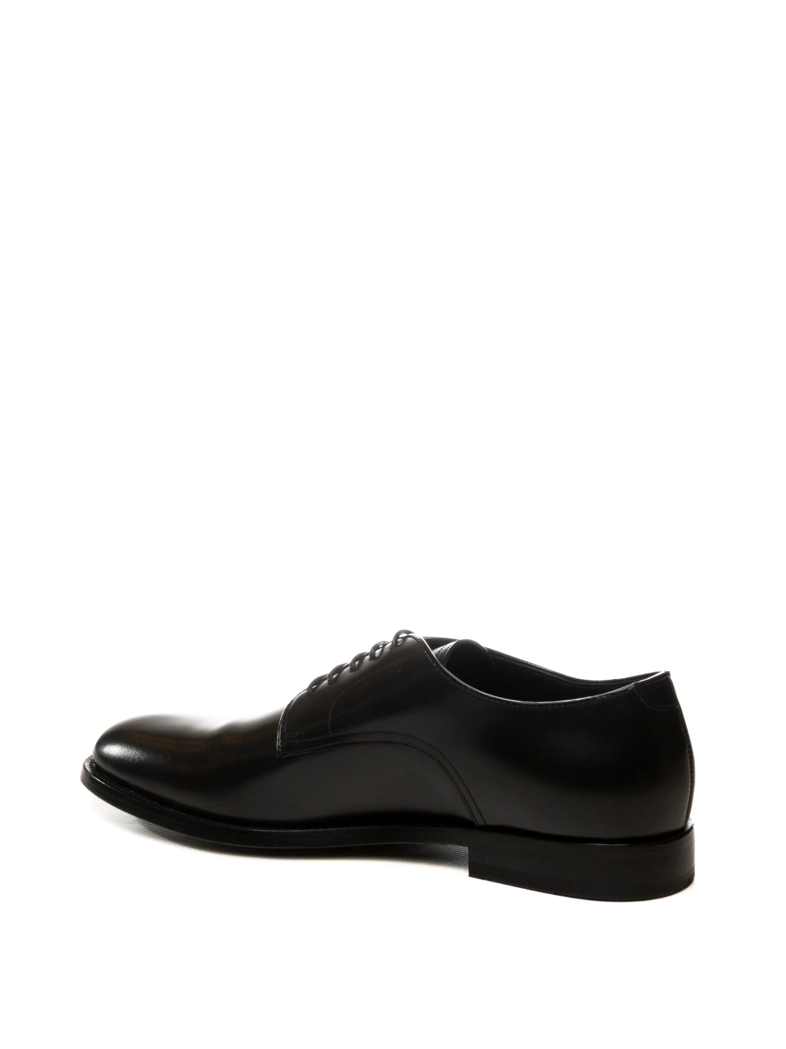 PANTANETTI Stringata derby spazzolato nero 18600 REIMS-NERO