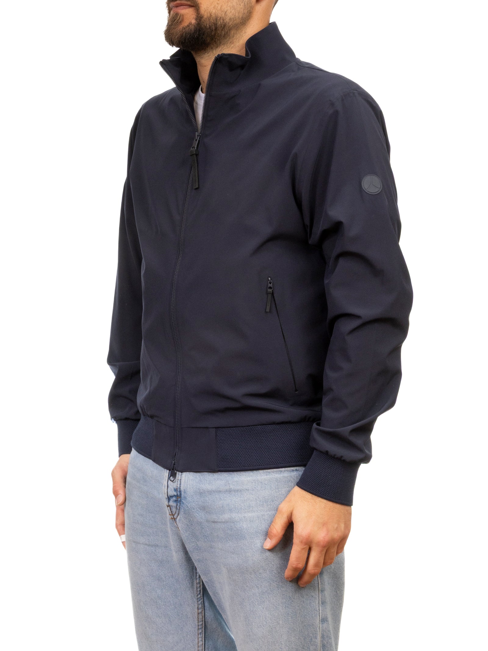 PEOPLE OF SHIBUYA giubbino softshell blu SHIBUYA PM658-790