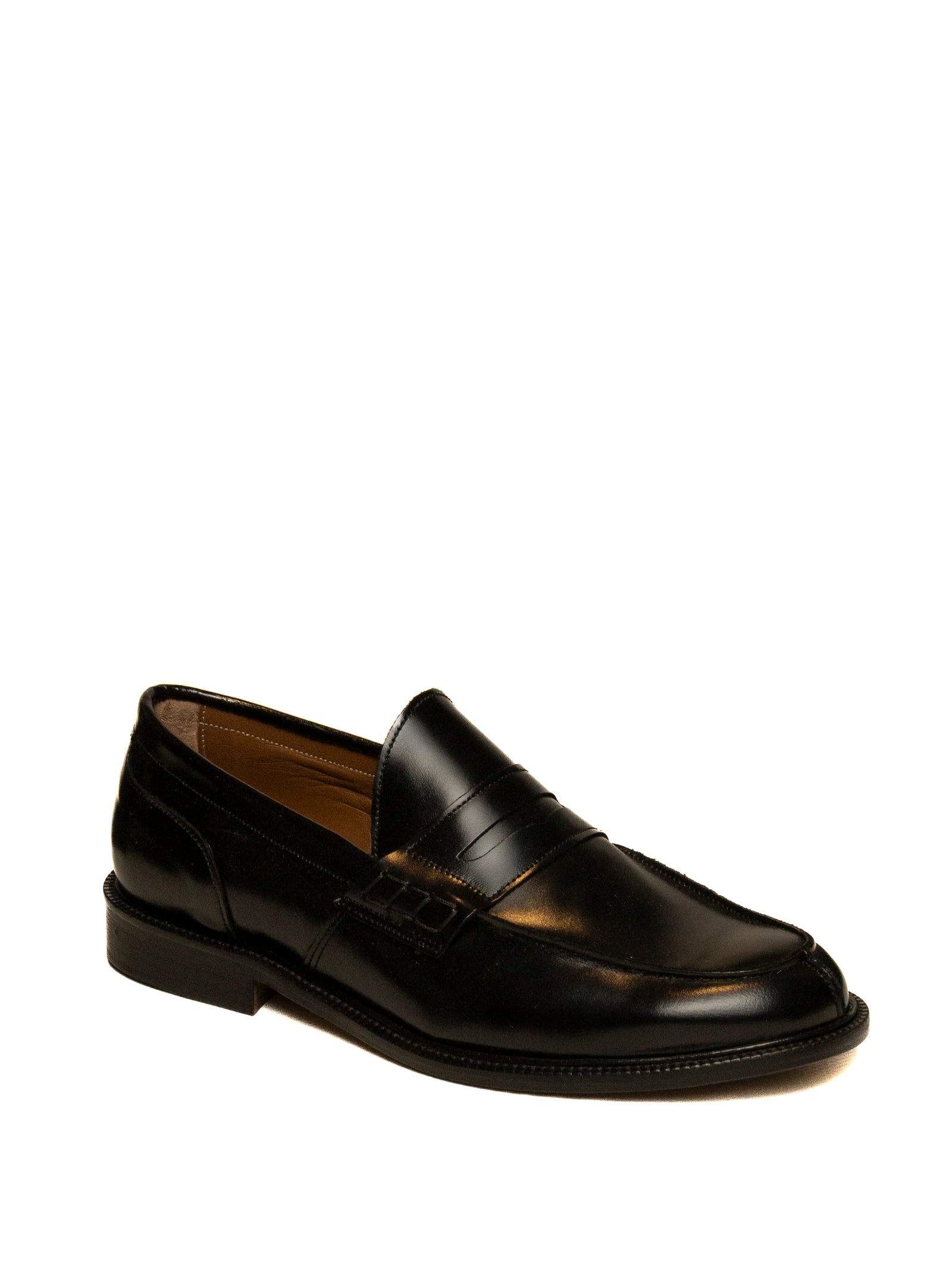 PICCADILLY Mocassino spazzolato nero 030C SPAZ-NERO